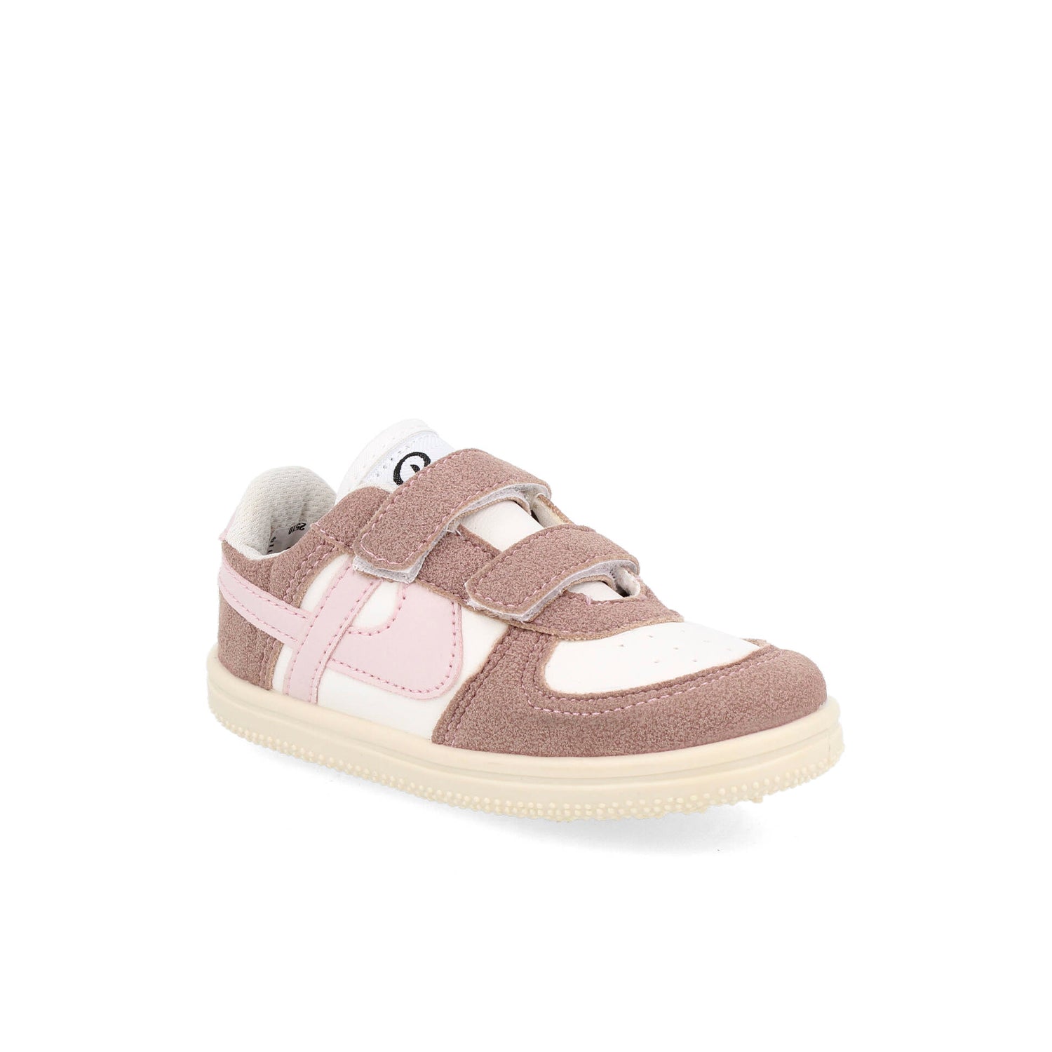 Tenis Urbano Panam color Marfil Con Cafe para Niña