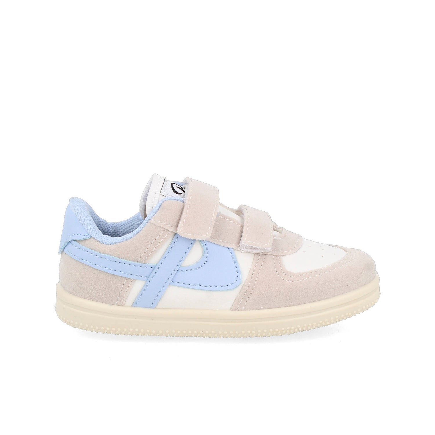 Tenis Urbano Panam color Marfil Con Azul para Niño