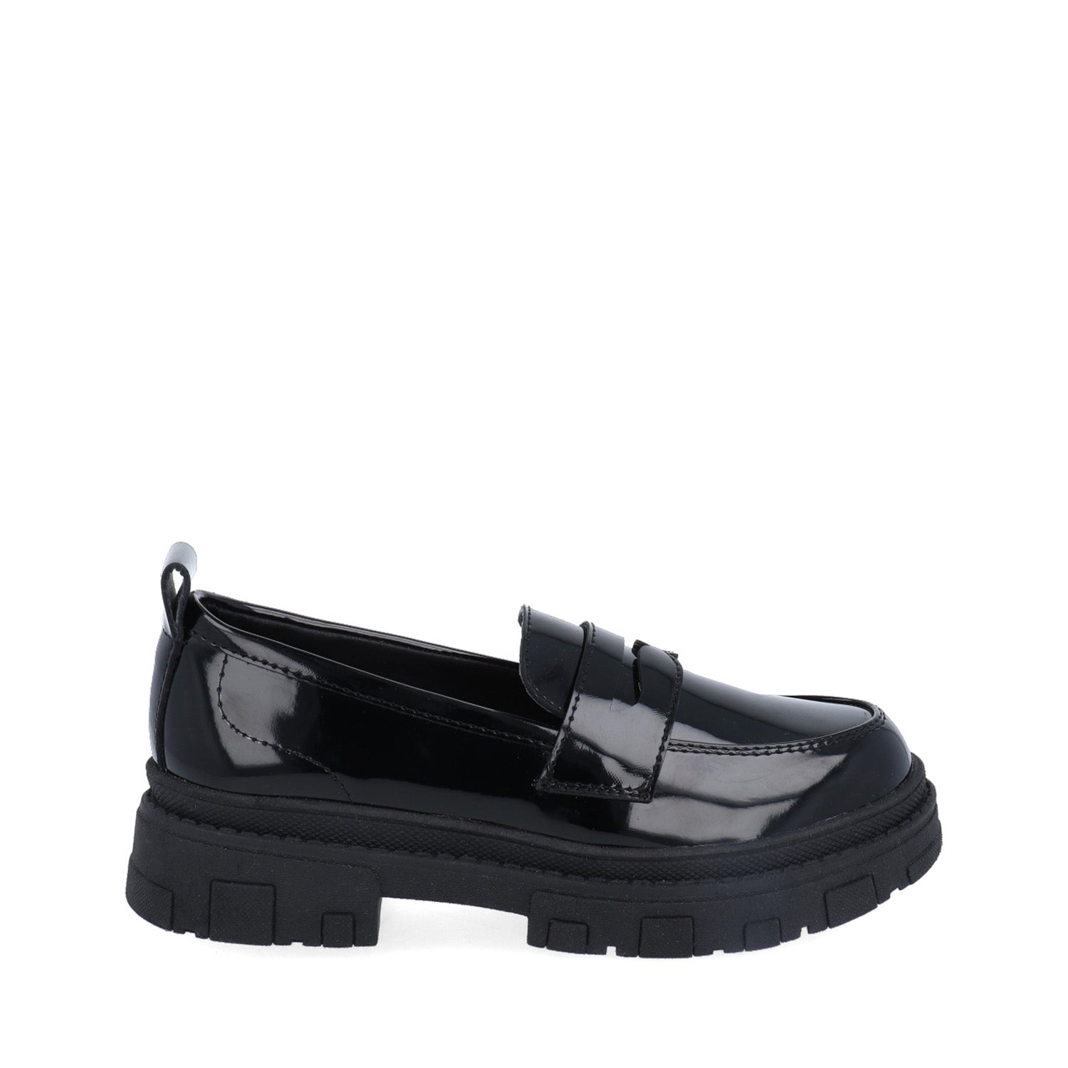 Bostoniano Casual Vavito color Negro Charol para Junior Niña