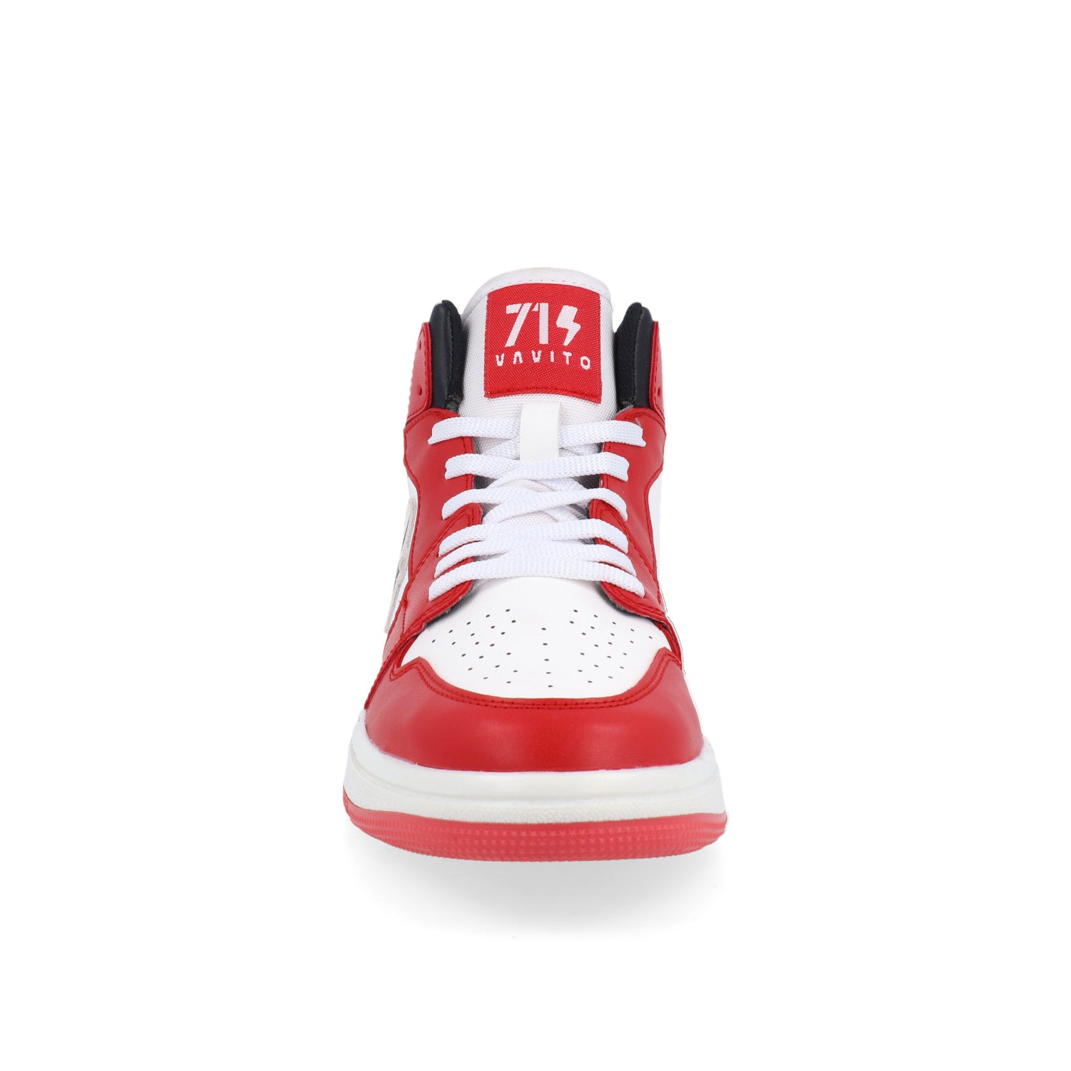 Tenis Urbano Vavito color Blanco con Rojo para Junior Niño