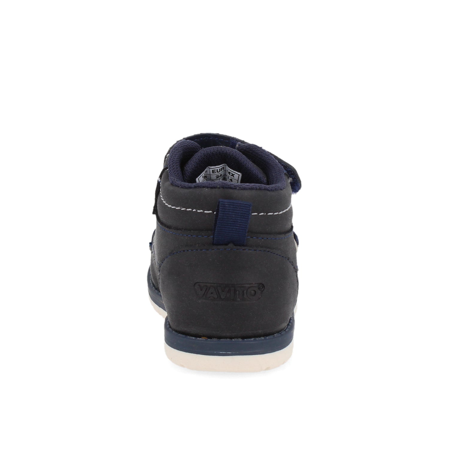 Botin Casual Vavito color Azul Marino para Niño