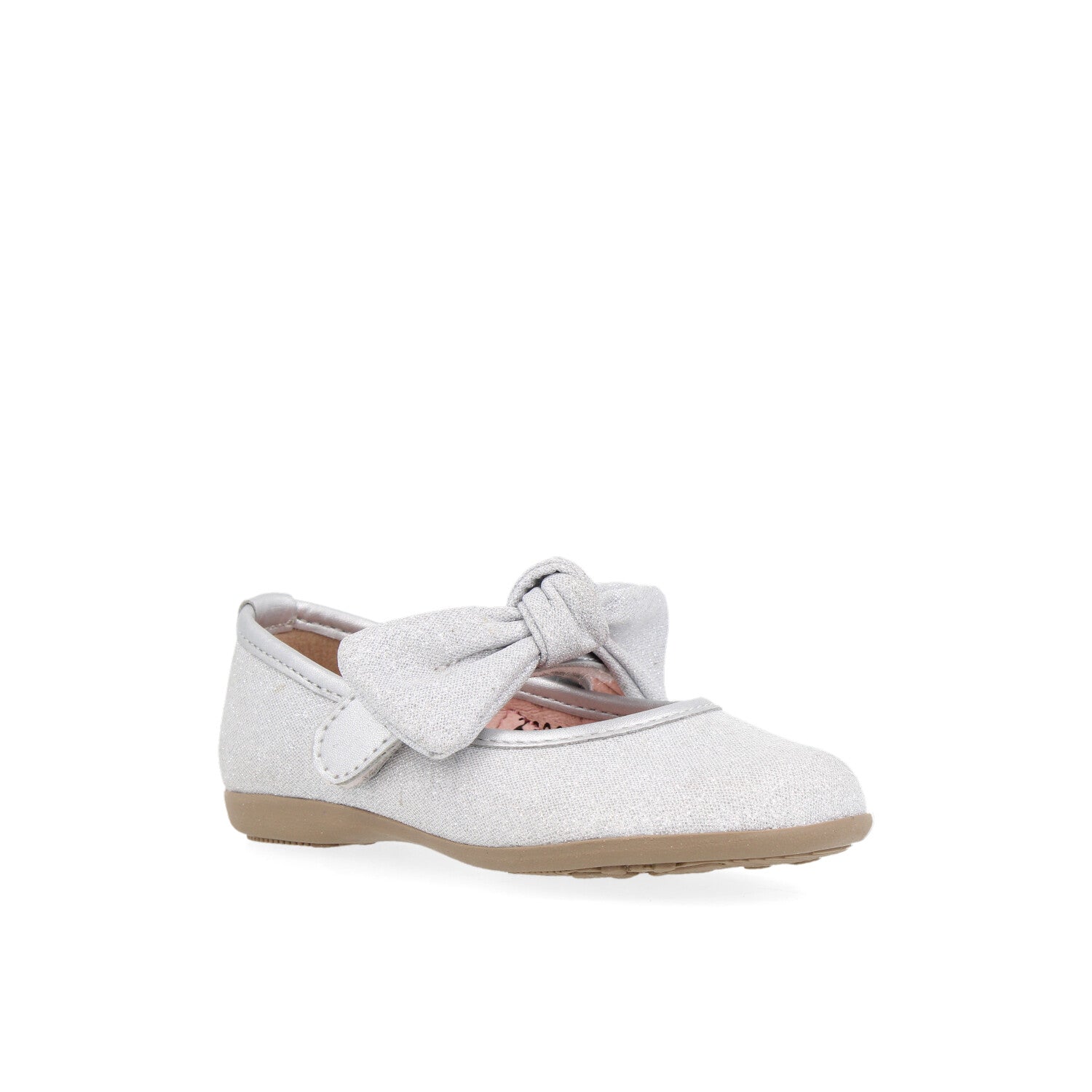 Ballerina Casual Vavito color Plata para Niña