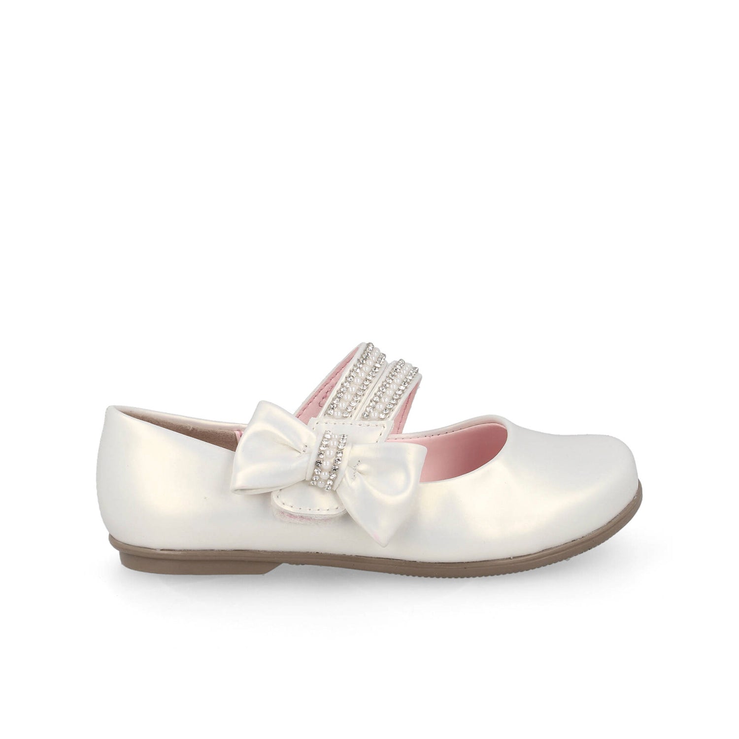 Ballerina Casual Vavito color Blanco para Niña