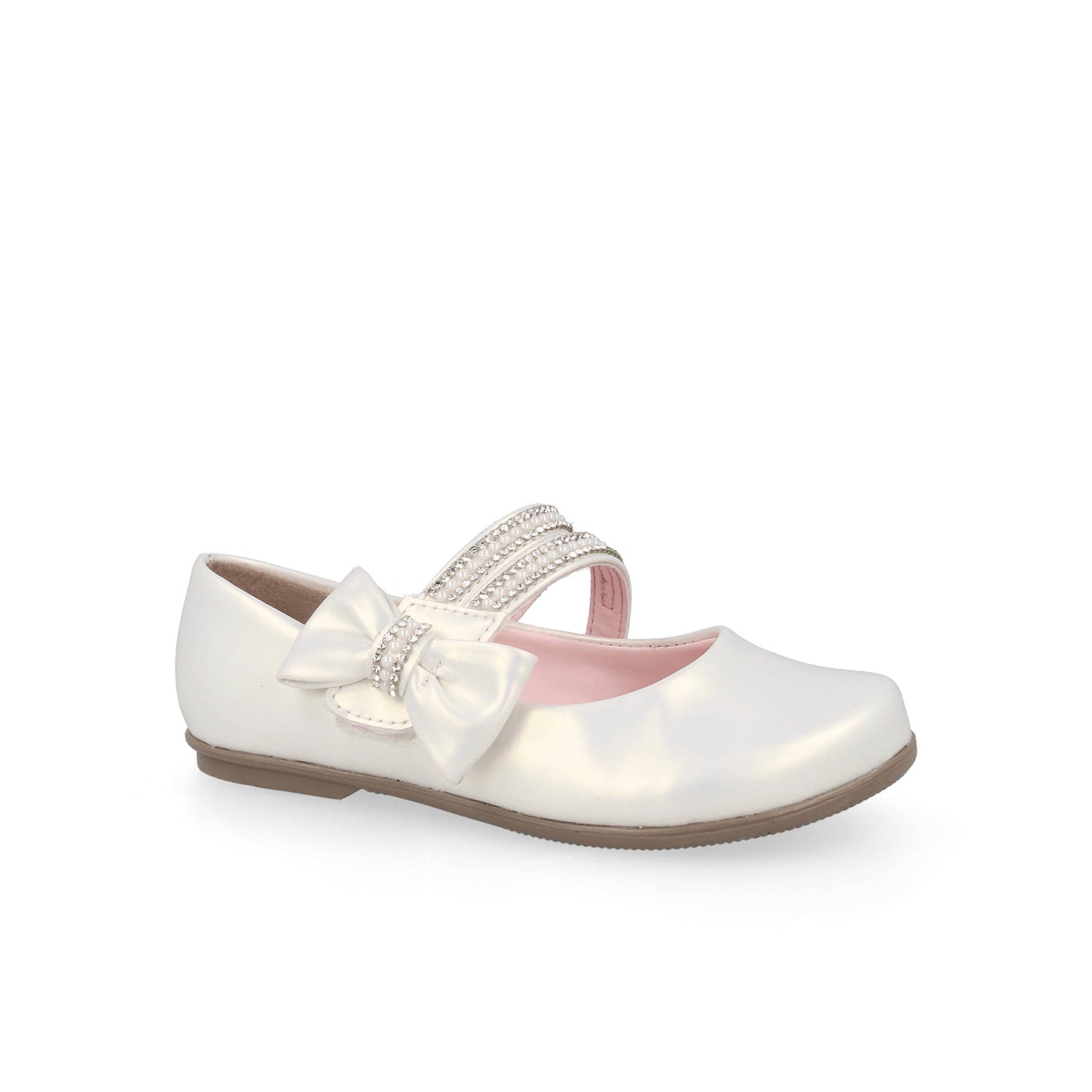 Ballerina Casual Vavito color Blanco para Niña