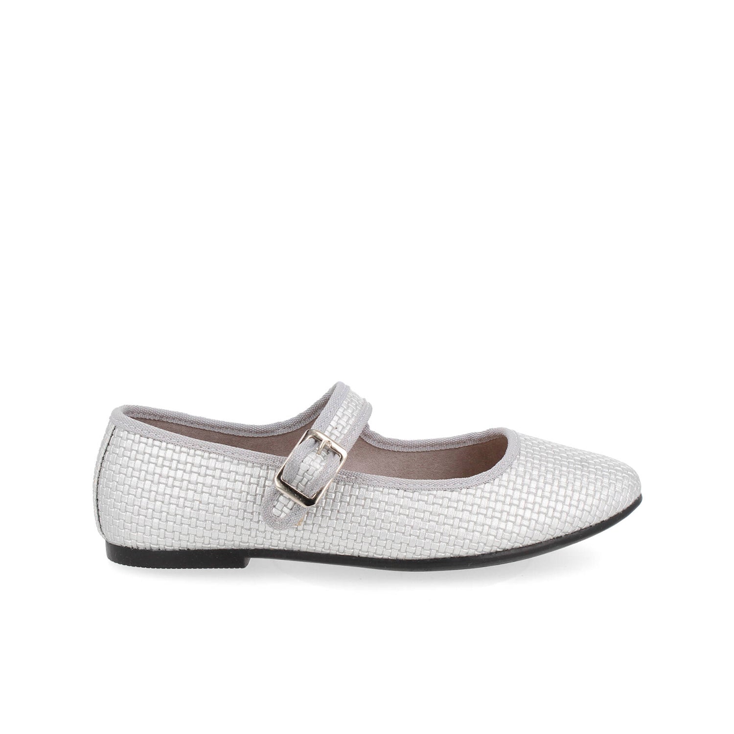 Ballerina Casual Vavito color Plata para Niña
