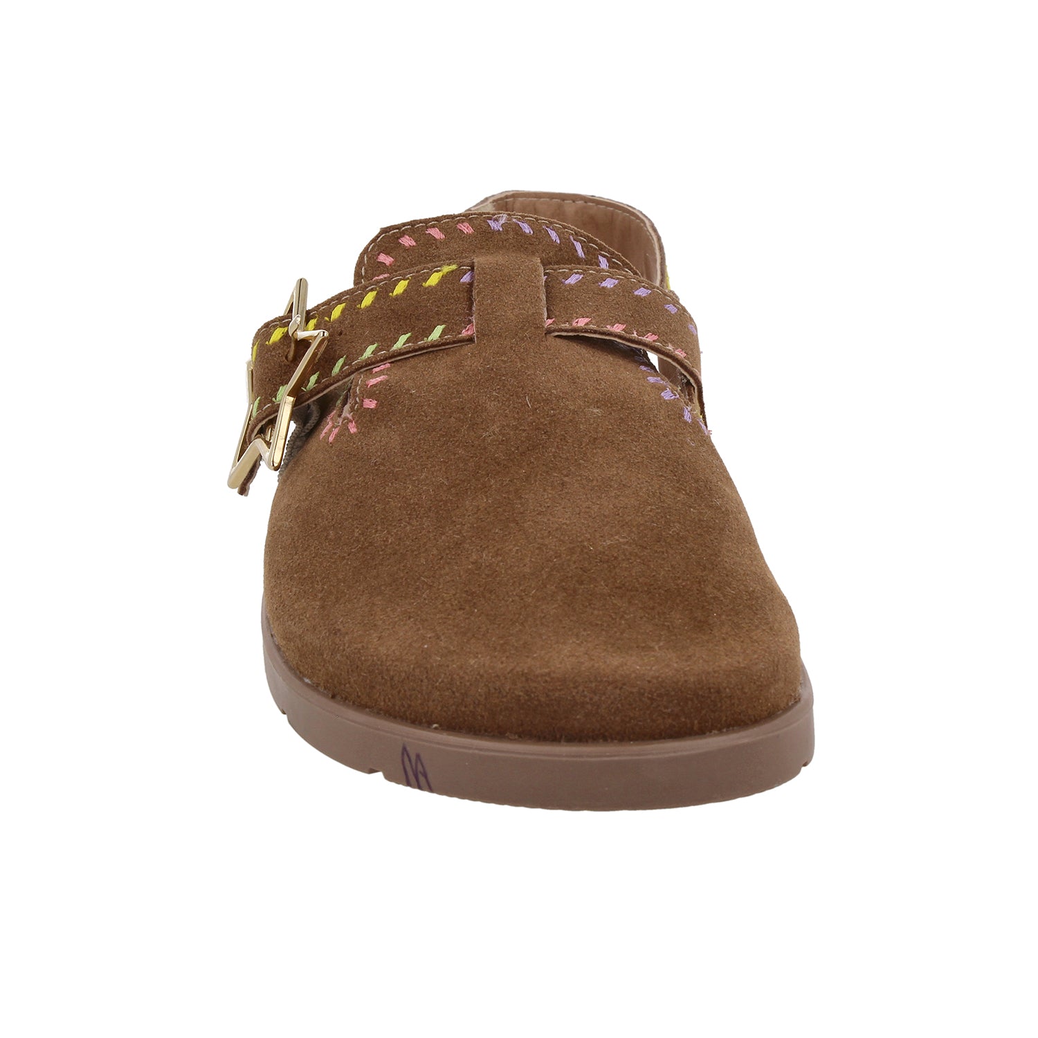 Pantufla  Vavito color Camel para Niña
