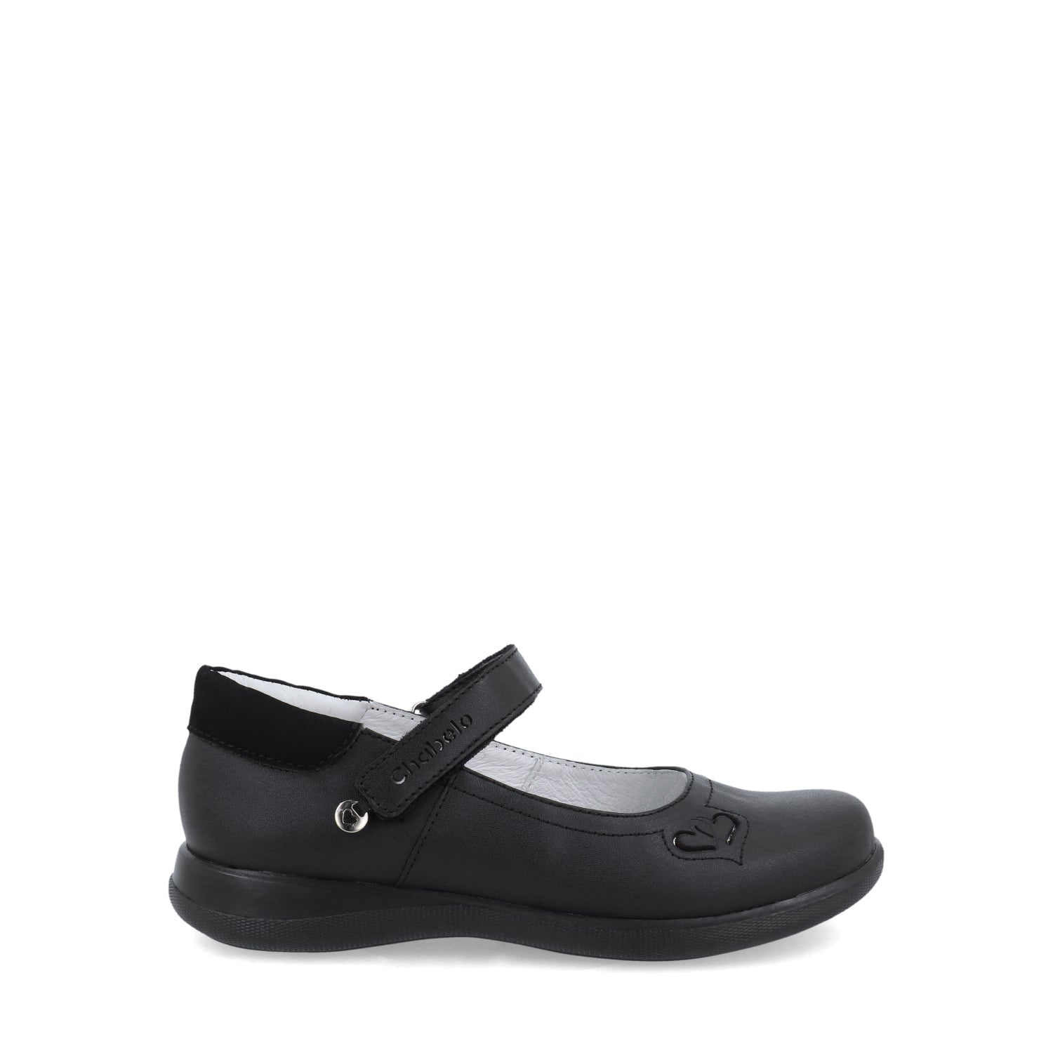 Balerina Casual Chabelo color Negro De Piel para Junior Niña