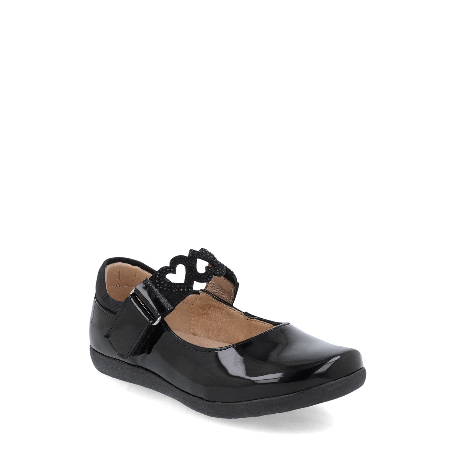 Balerina Casual Yuyin color Negro Charol para Niña