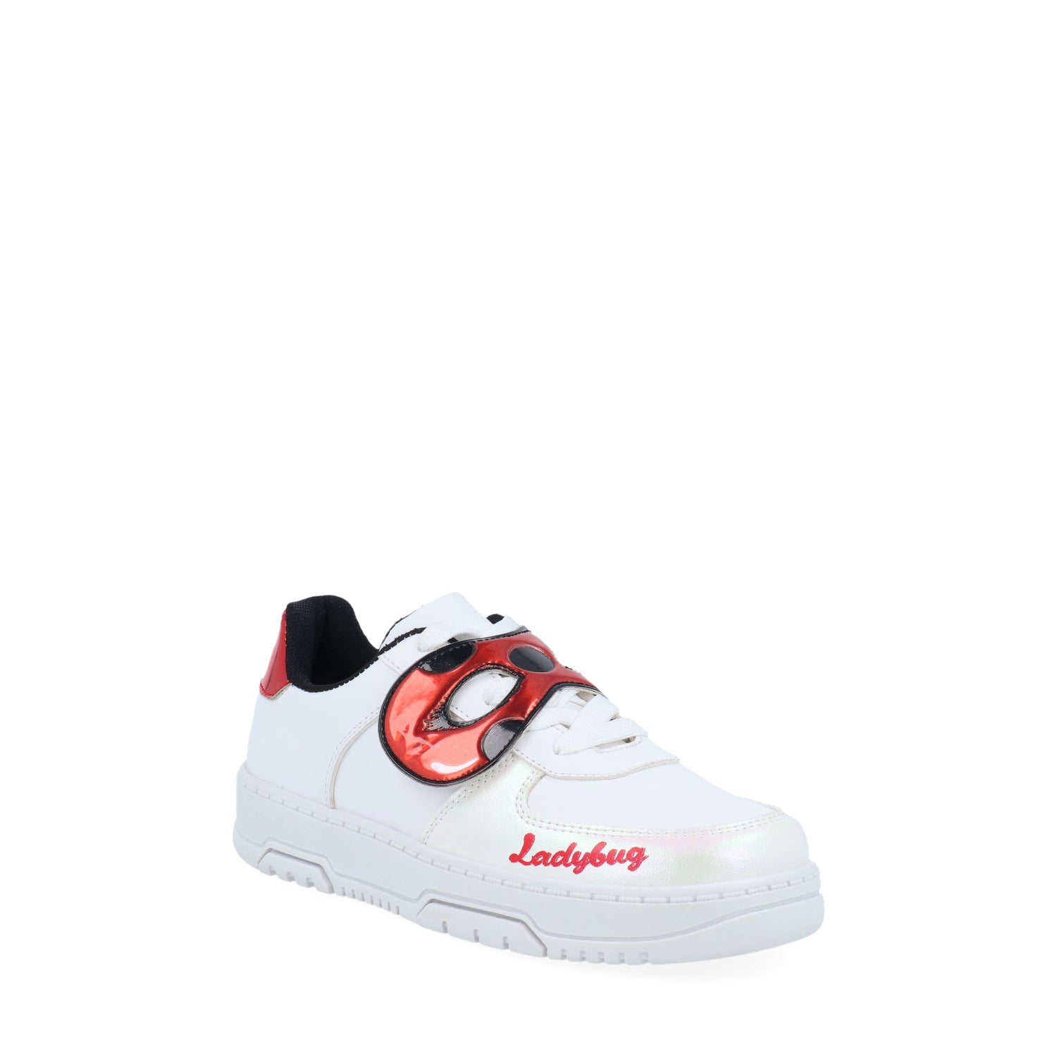 Tenis Urbano Yuyin color Blanco Ladybug para Junior Niña