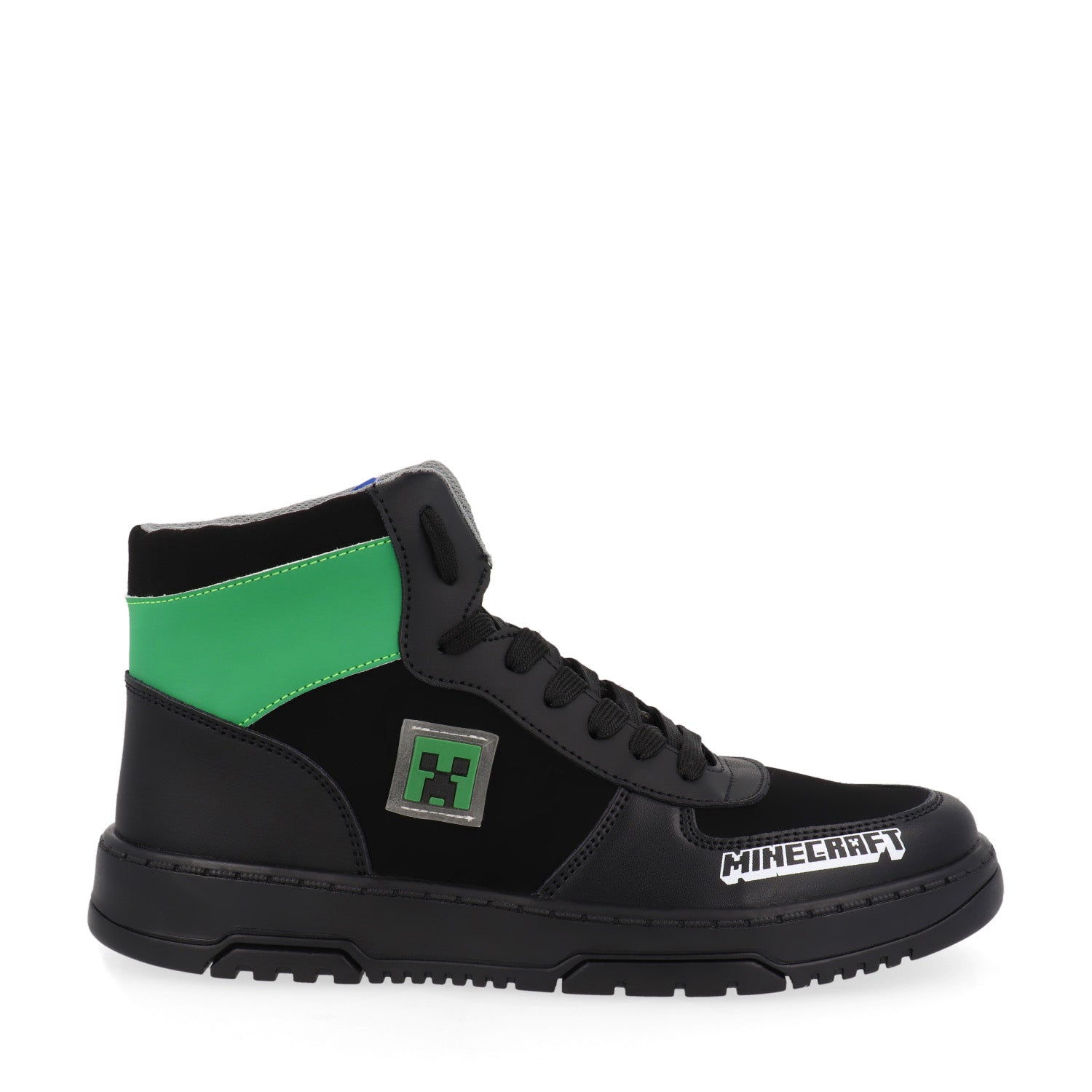 Tenis Urbano Yuyin color Negro de Minecraft para Junior Niño