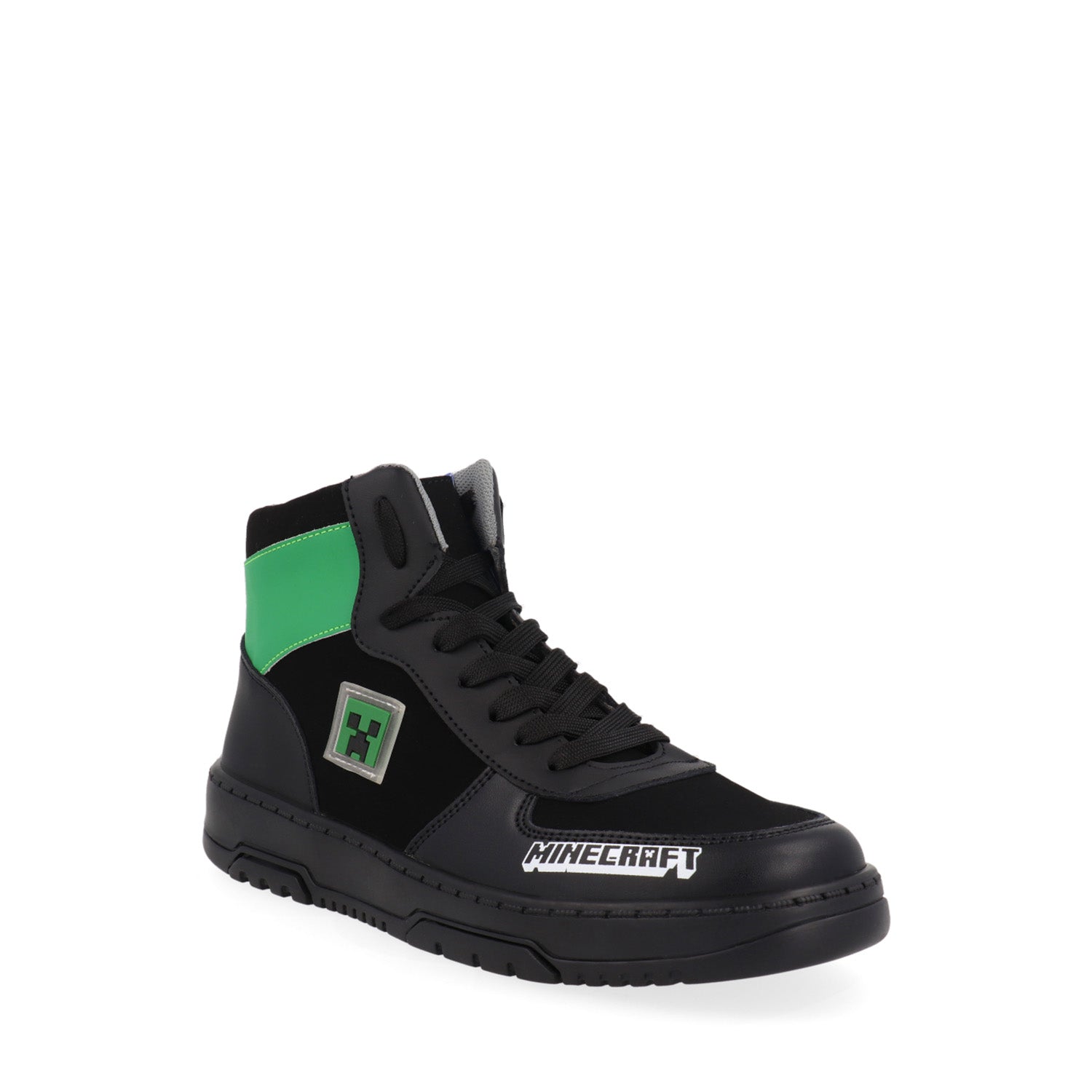 Tenis Urbano Yuyin color Negro de Minecraft para Junior Niño