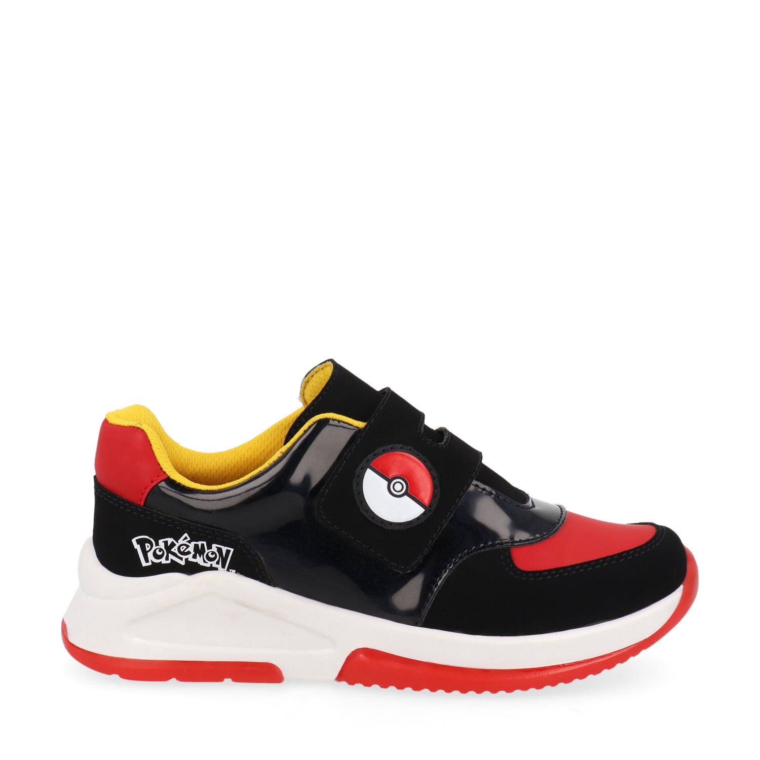 Tenis Urbano Vazza de Pokémon color Negro para Junior Niño