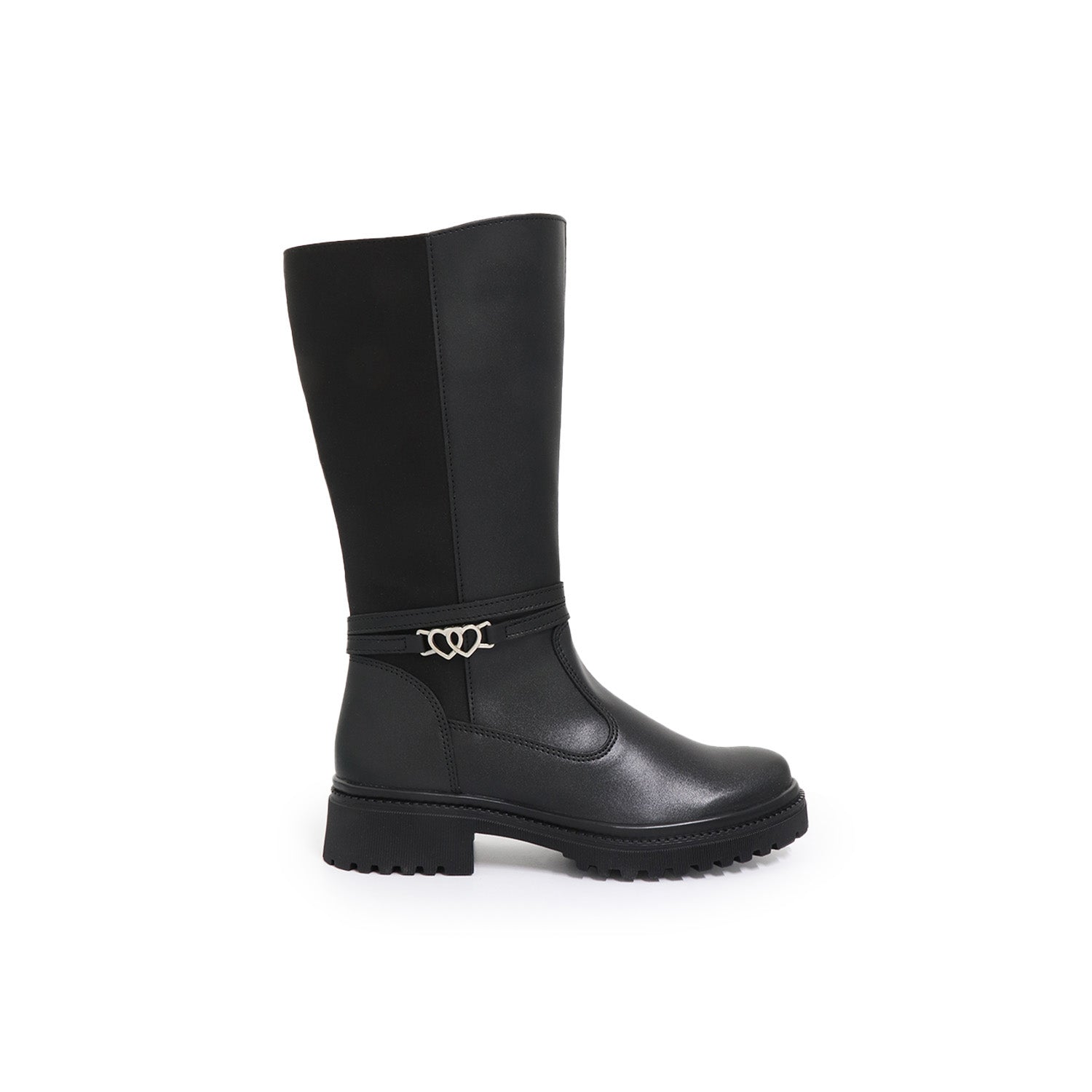 Bota Casual Yuyin color Negro para Junior Niña