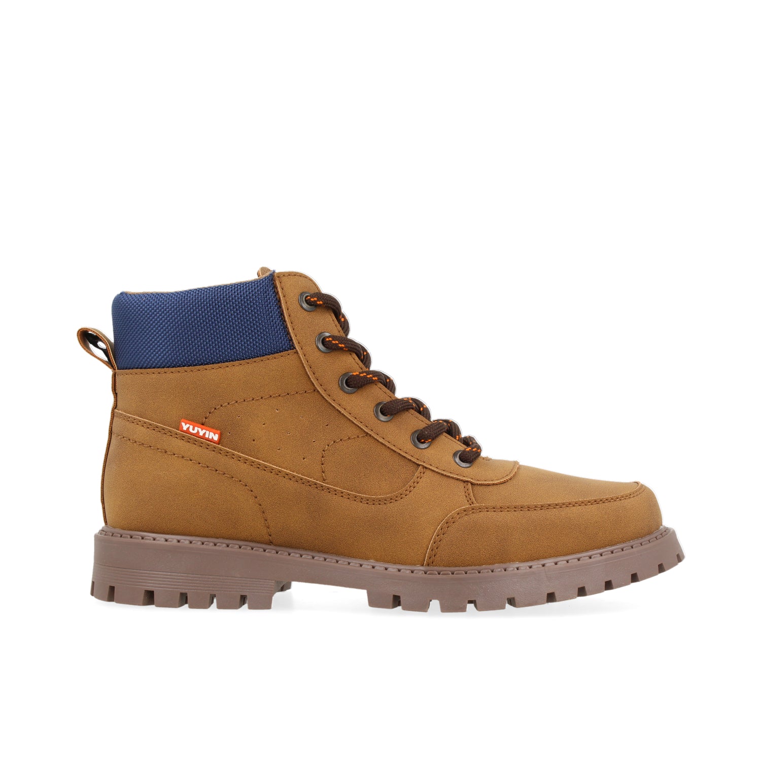 Botin Casual Yuyin color Cafe para Junior Niño