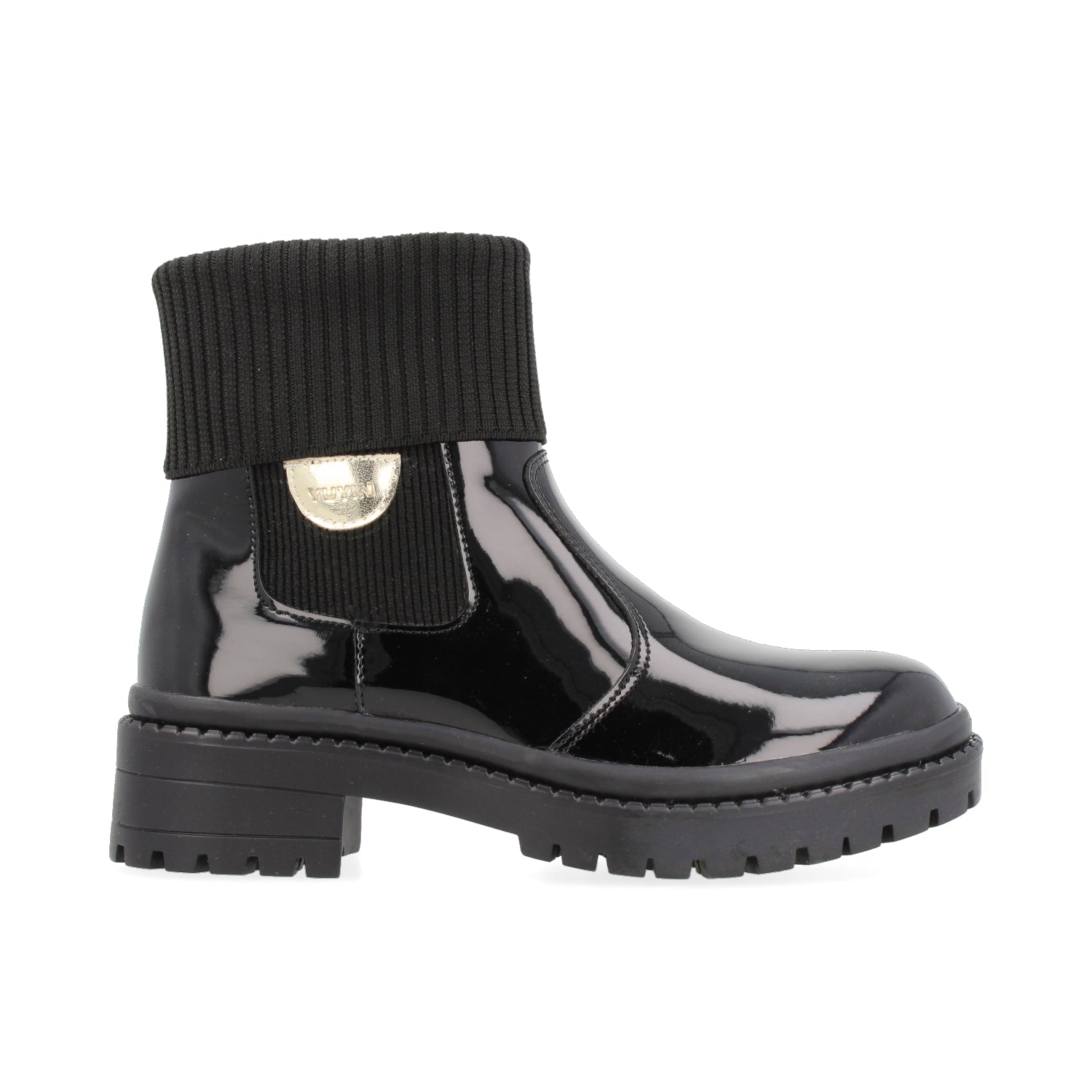 Botin Casual Yuyin color Negro para Junior Niña