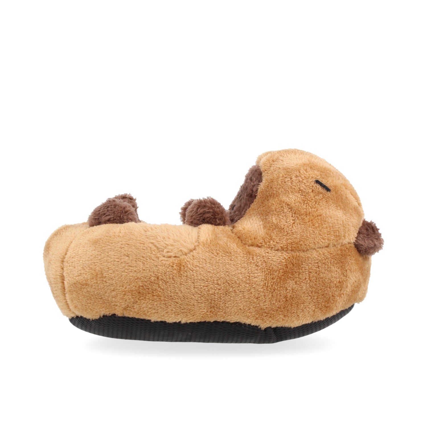 Pantufla Casual Yuyin color Cafe de capibara  para Junior Niño