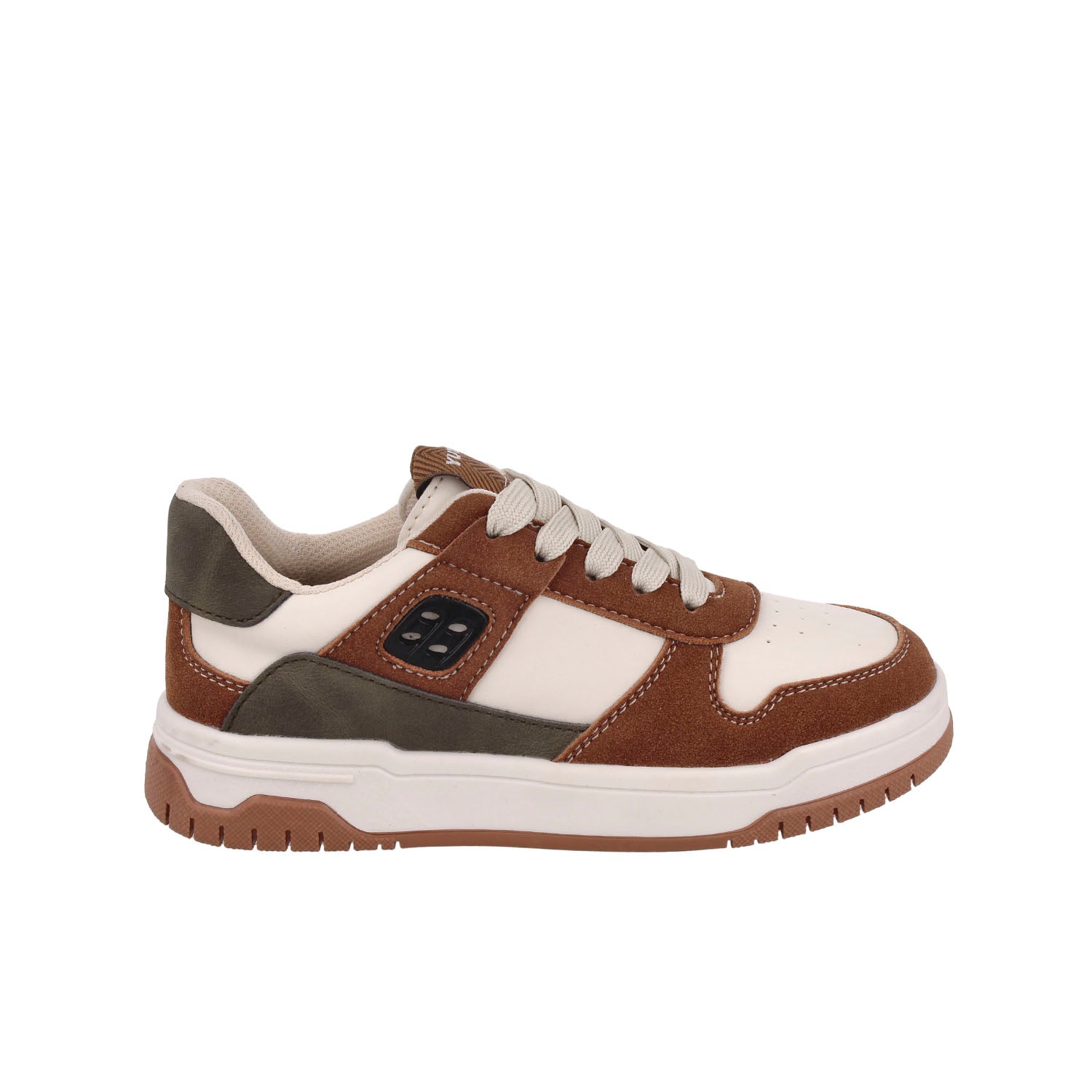 Tenis Casual Yuyin color Cajeta para Junior Niño