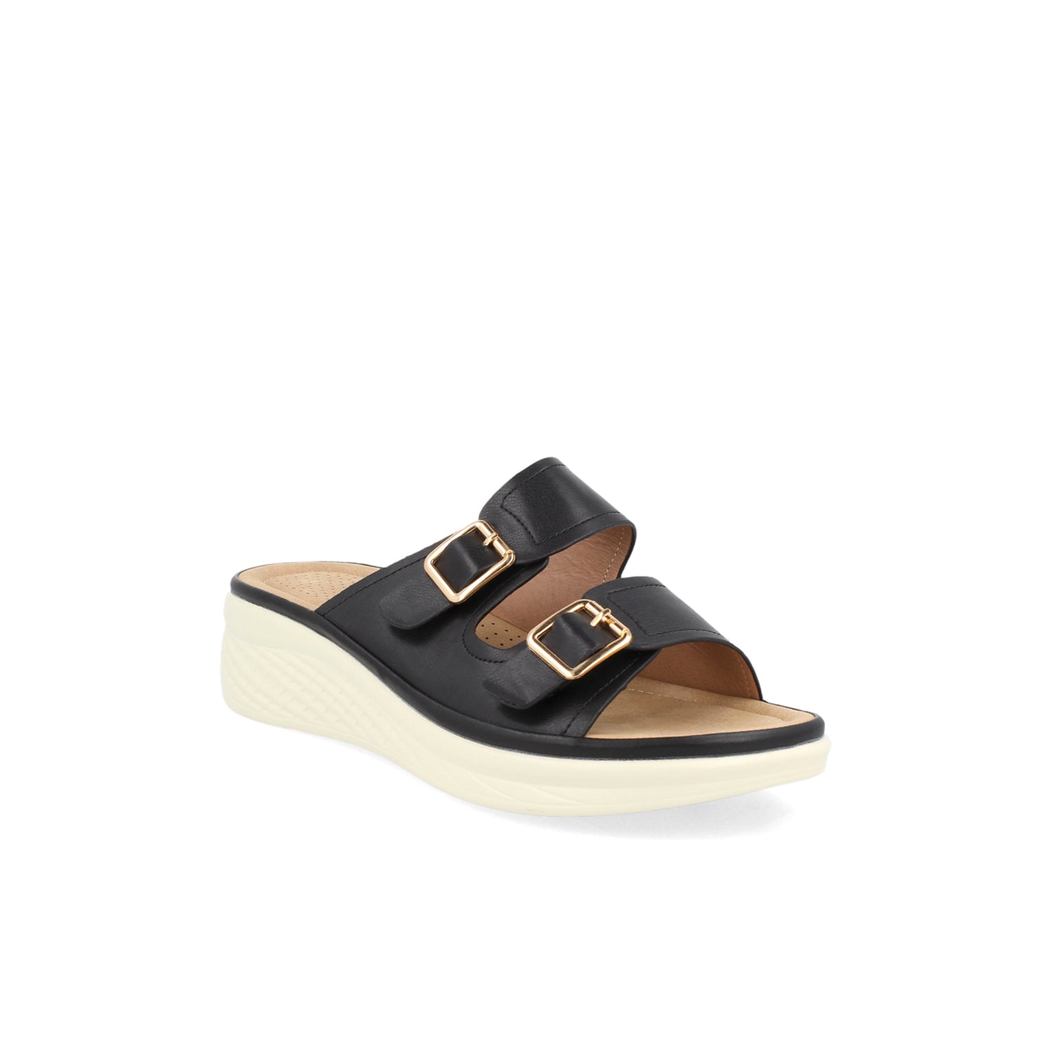 Sandalia Casual Vazza color Negro para Mujer