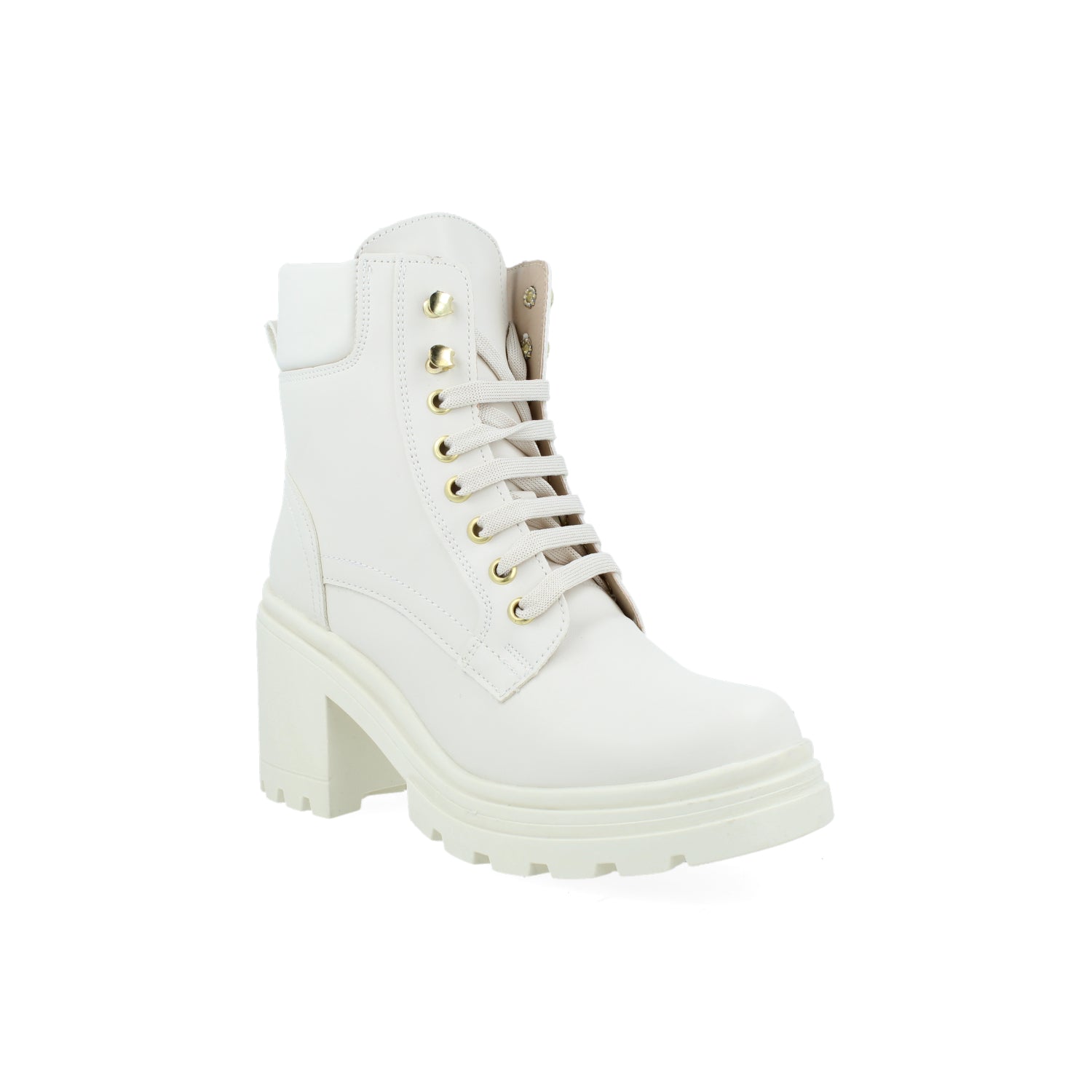 Botin Casual Vazza color Latte para Mujer