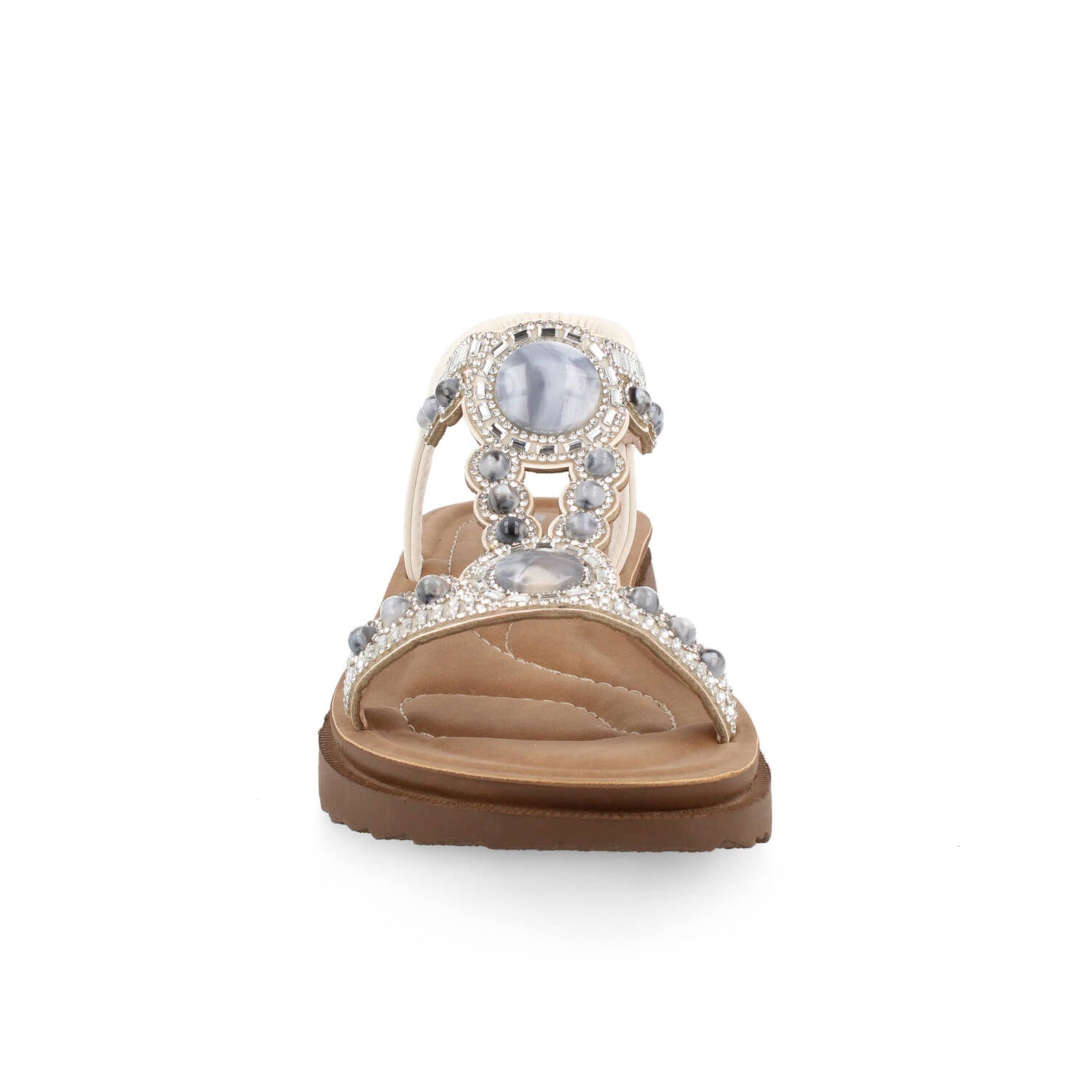 Sandalia Casual Vazza color Blanco para Mujer