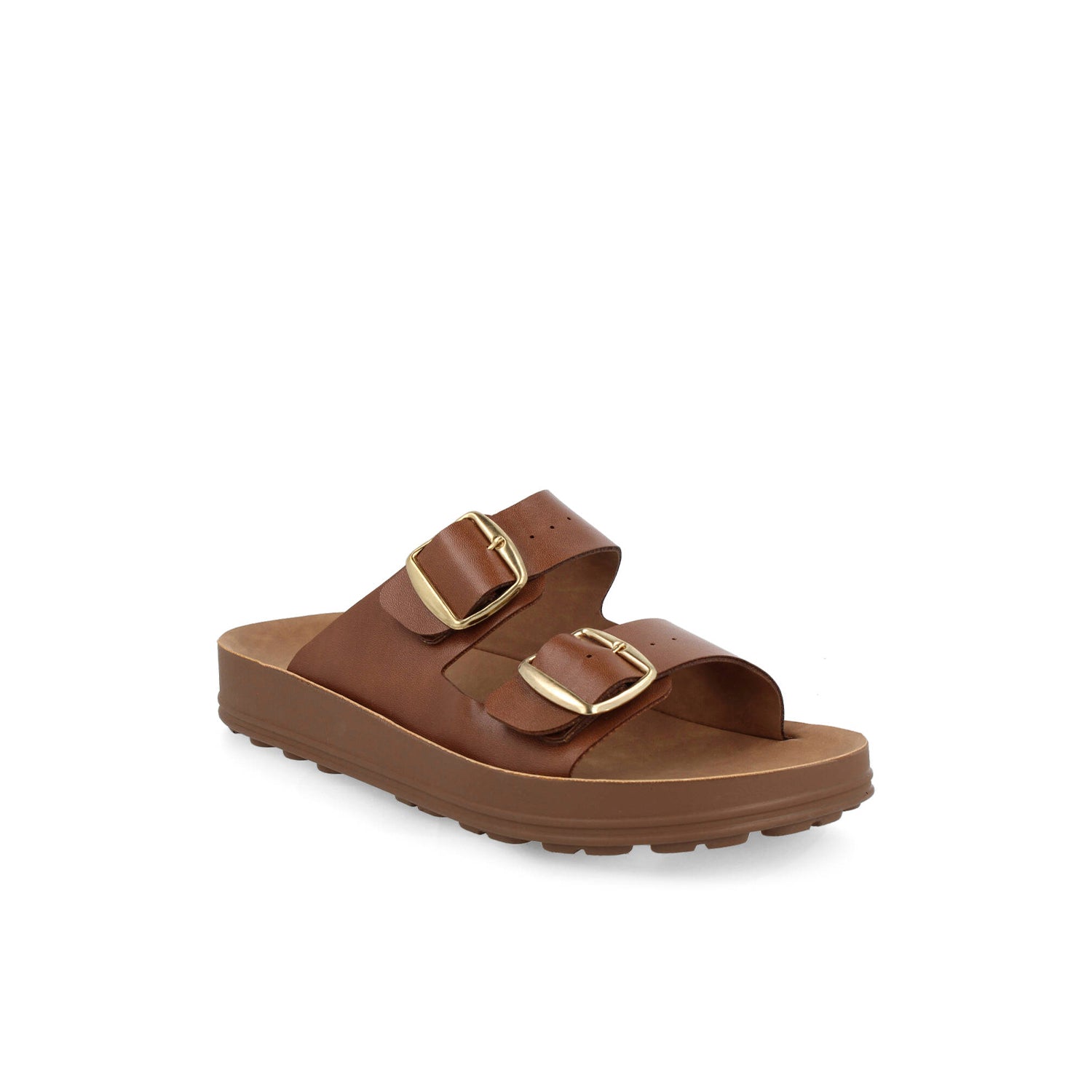 Sandalia Casual Vazza color Tan para Mujer