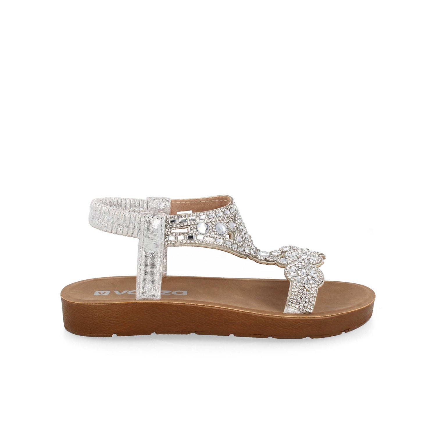 Sandalia Casual Vazza color Oro para Niña