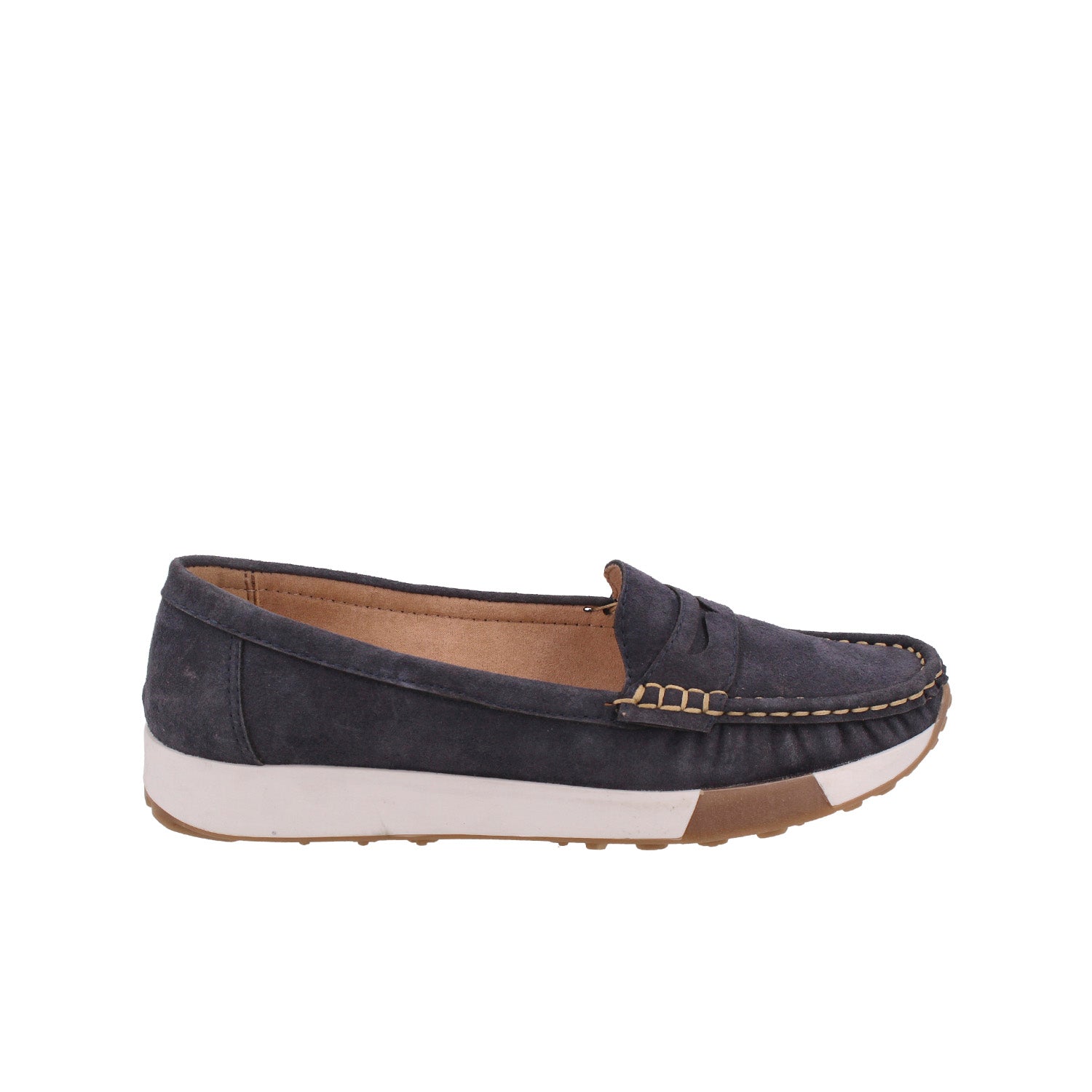 Zapato Casual Nomadas color Gris Obscuro para Mujer