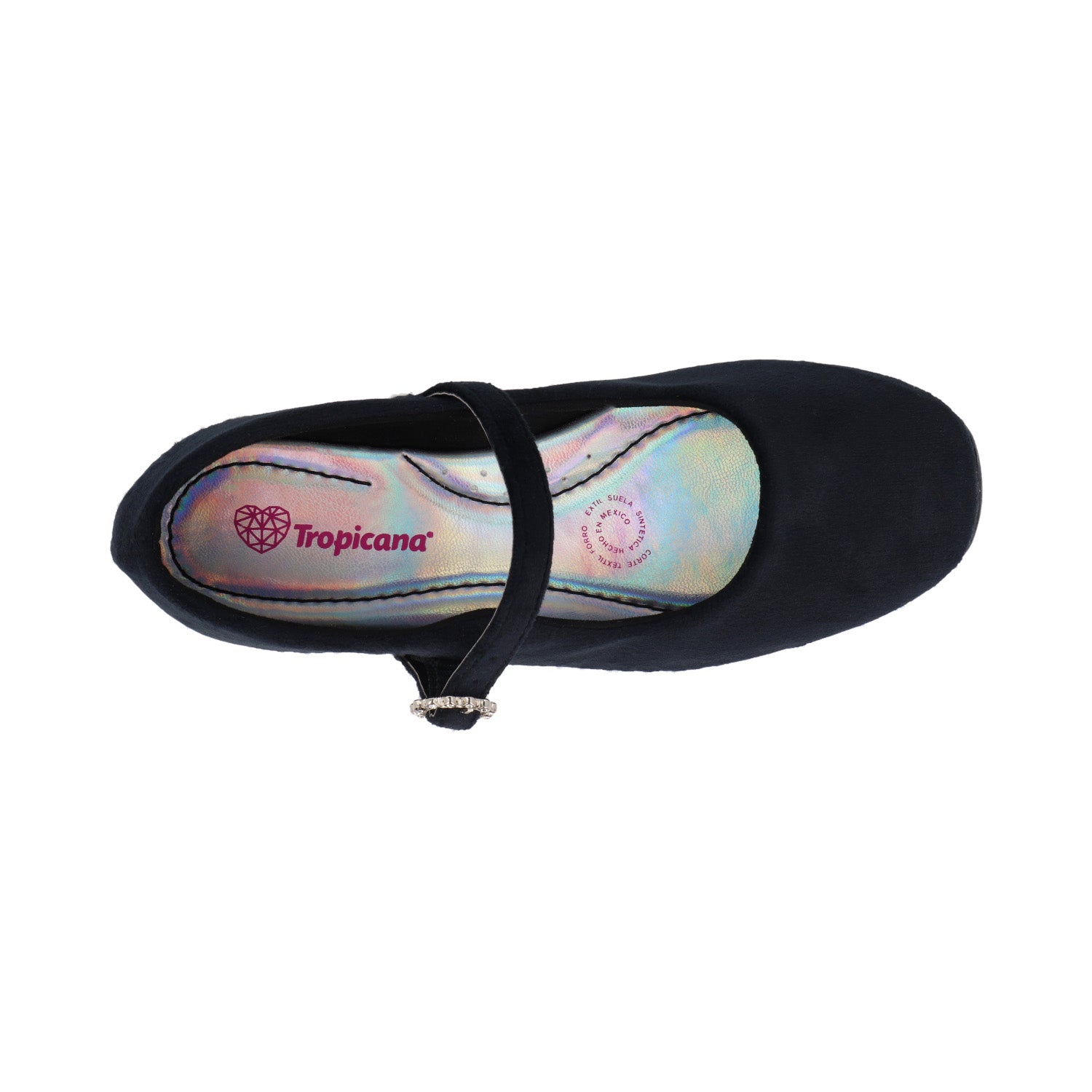 Ballerina Casual Tropicana color Negro para Junior Niña