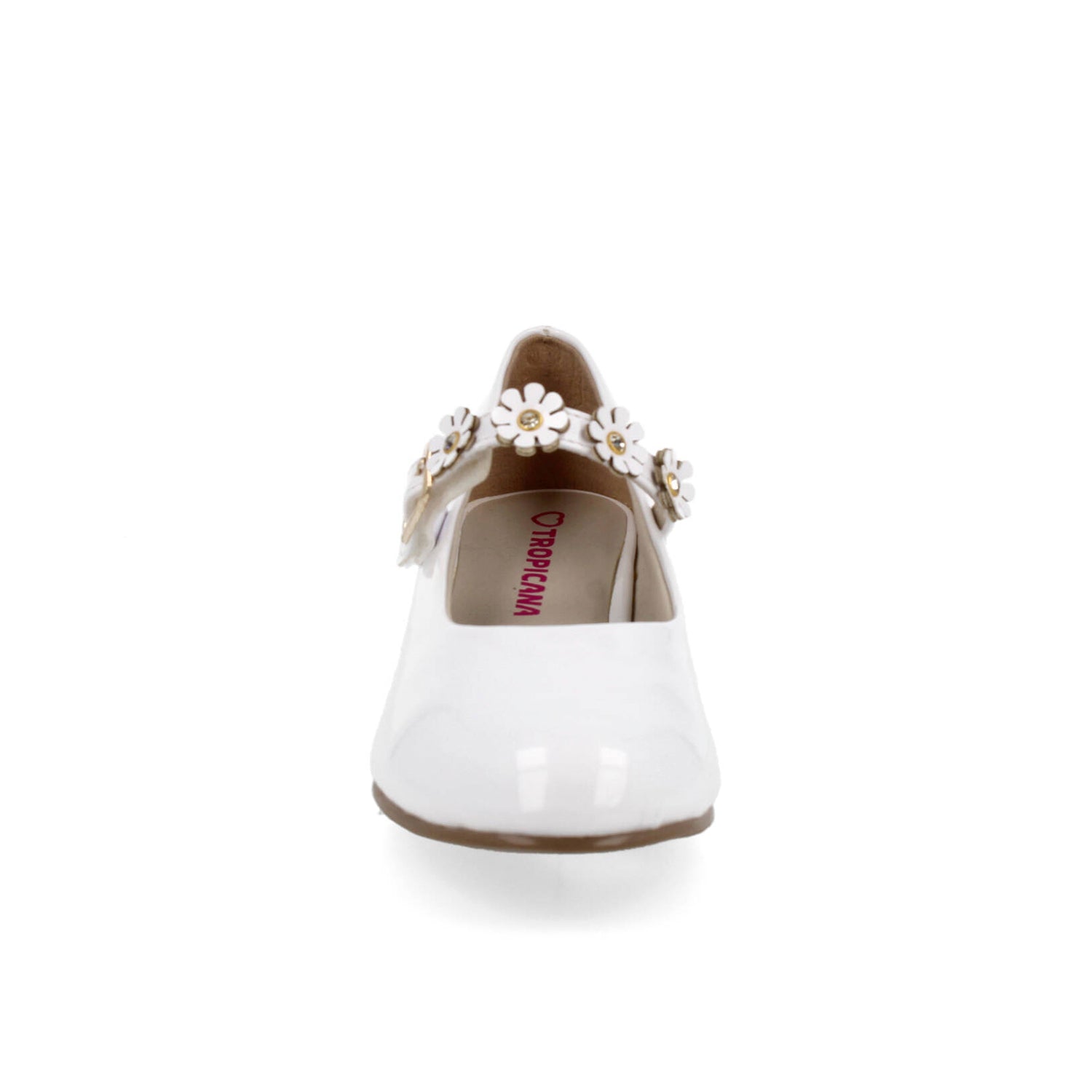 Zapatilla de Fiesta Tropicana color Blanco para Niña