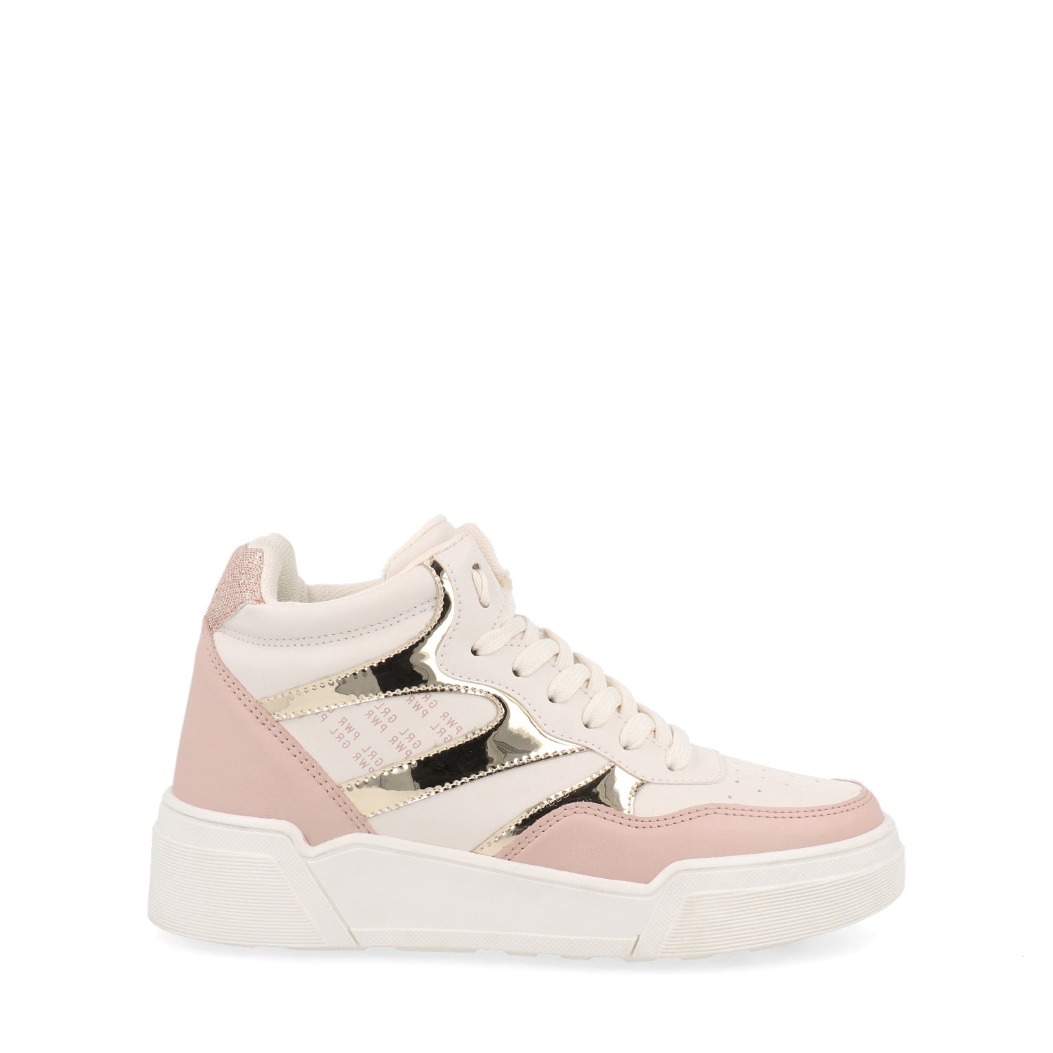 Tenis Estilo Urbano Vazza color Latte para Mujer