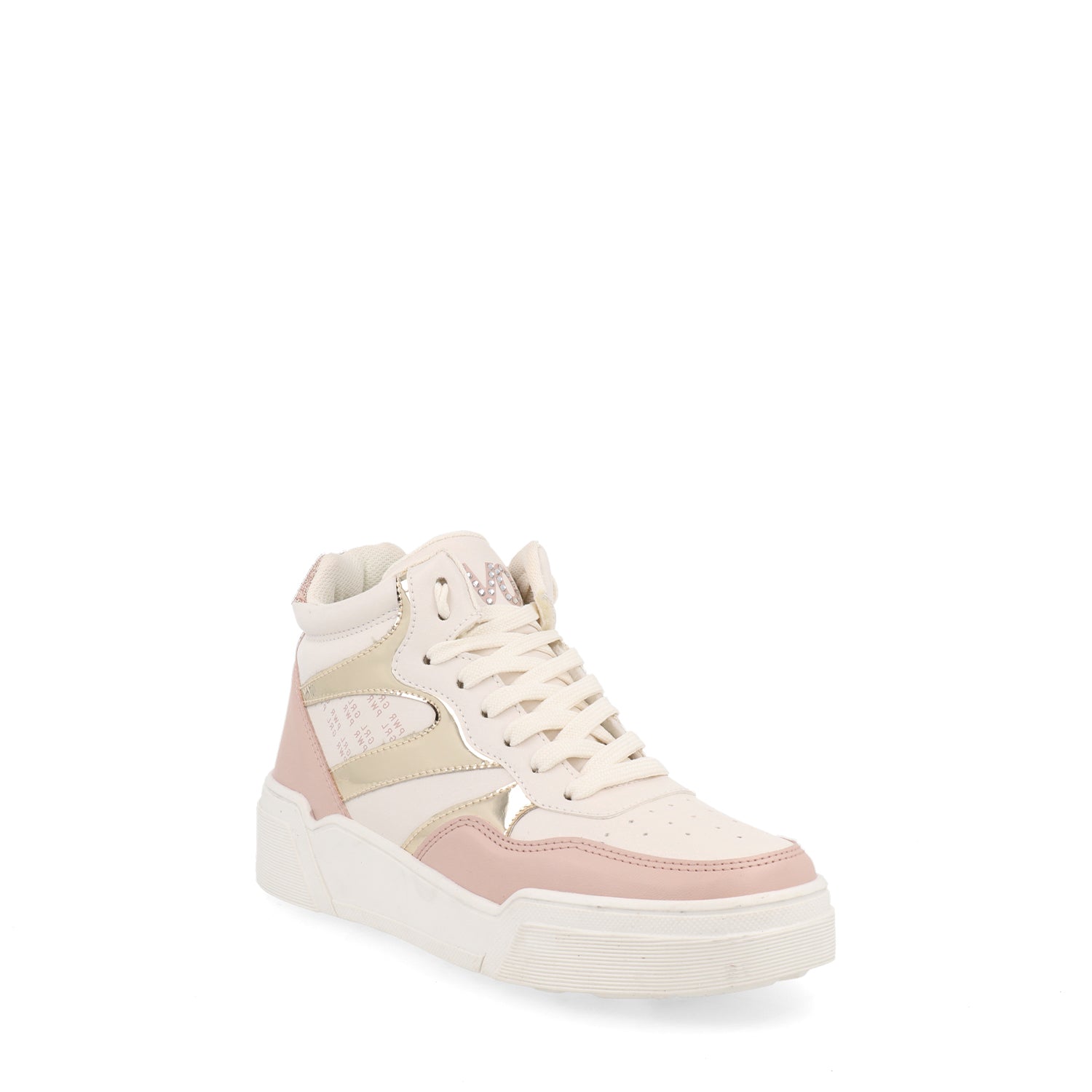 Tenis Estilo Urbano Vazza color Latte para Mujer