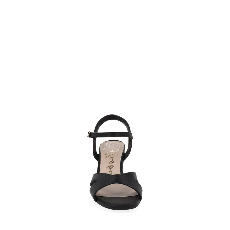 Sandalia de Tacón Vazza color Negro para Mujer