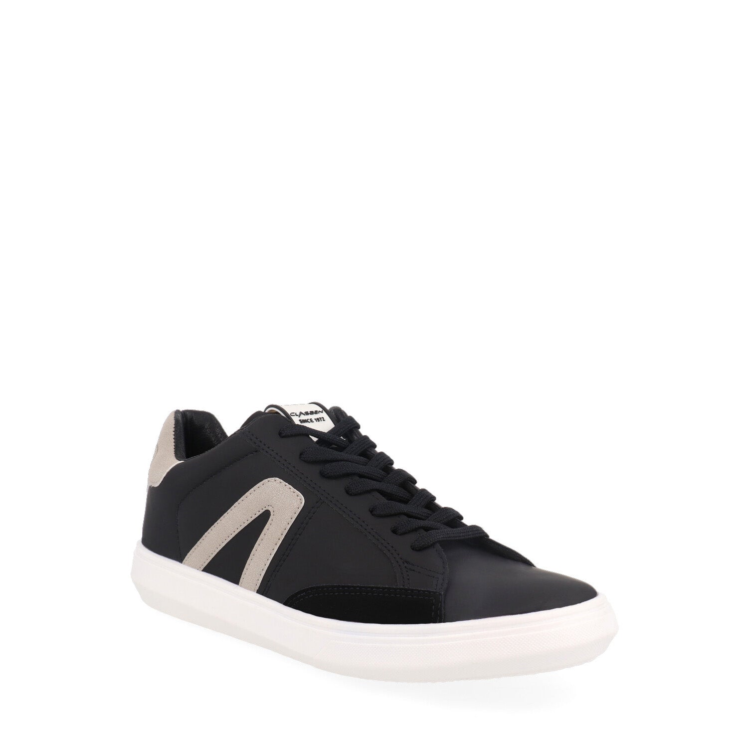 Tenis Urbano Vazza color Negro con Blanco para Hombre