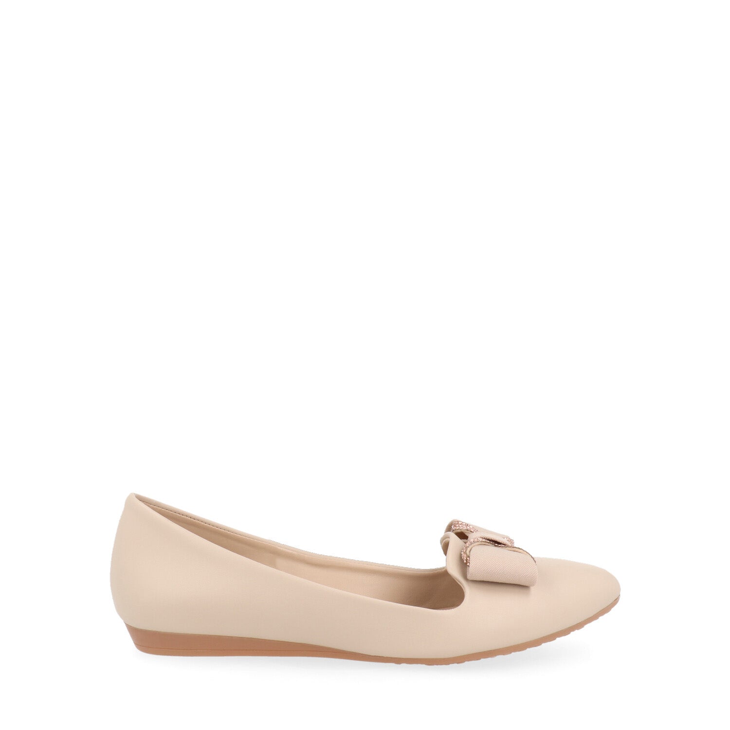 Ballerina Casual Vazza color Beige para Mujer