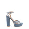 Sandalia de Vestir Vazza color Azul Denim para Mujer