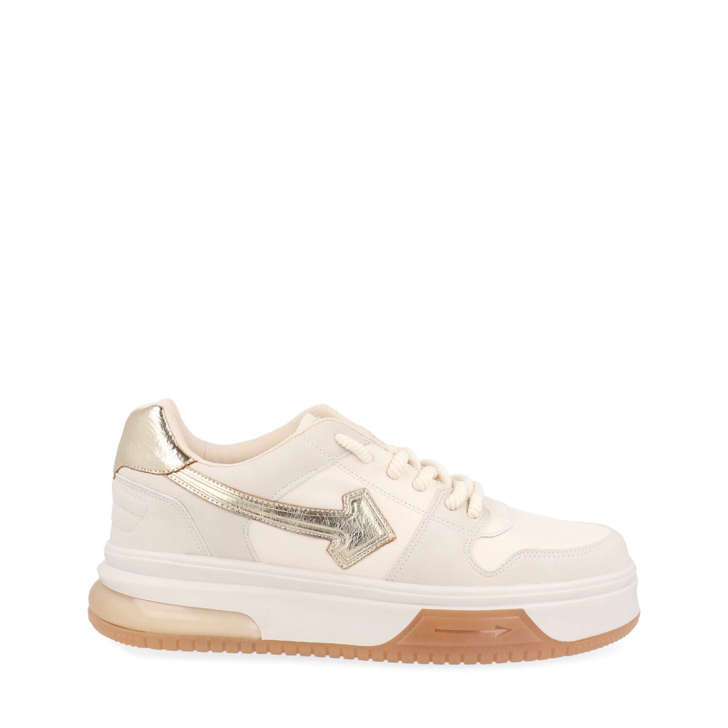 Tenis Urbano Vazza color Latte para Mujer