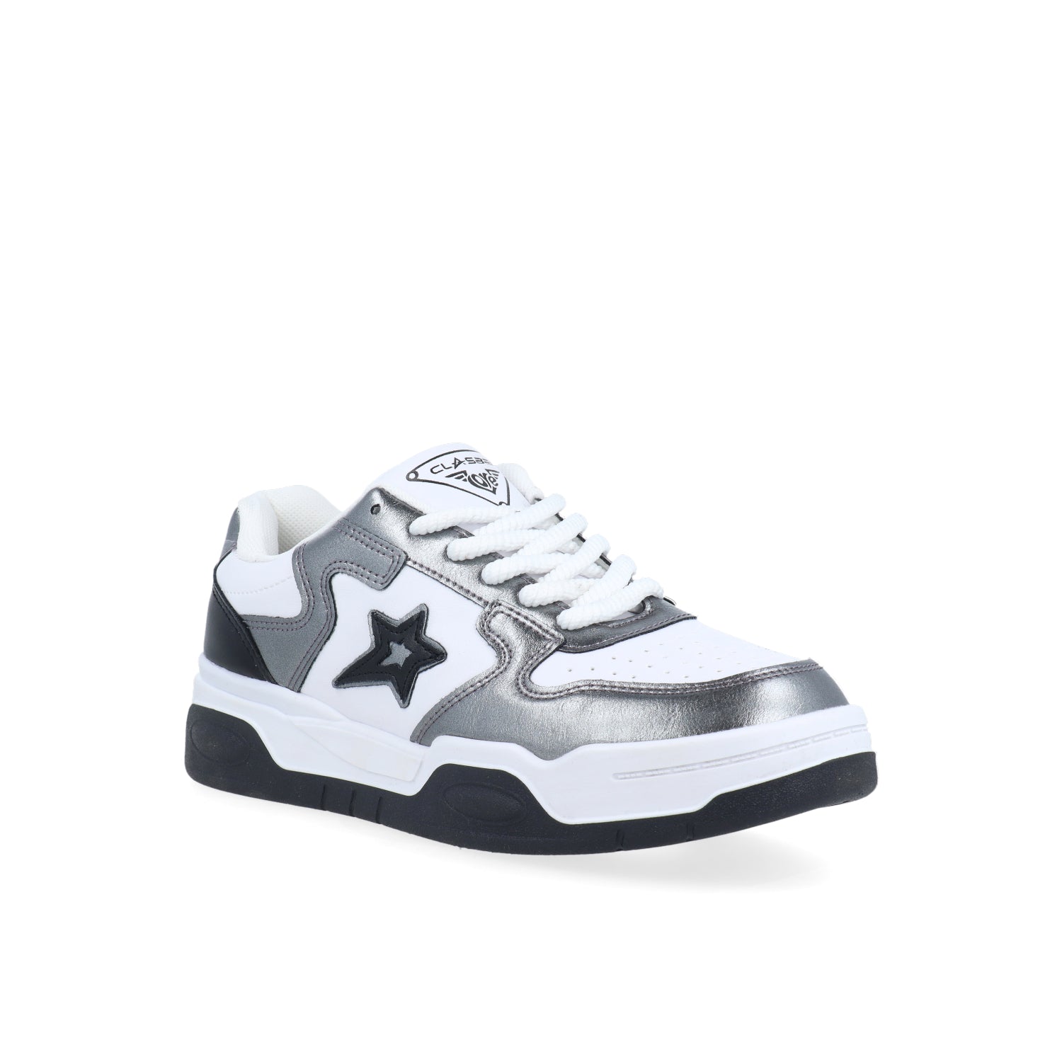Tenis Urbano Vazza color Blanco/ negro para Mujer