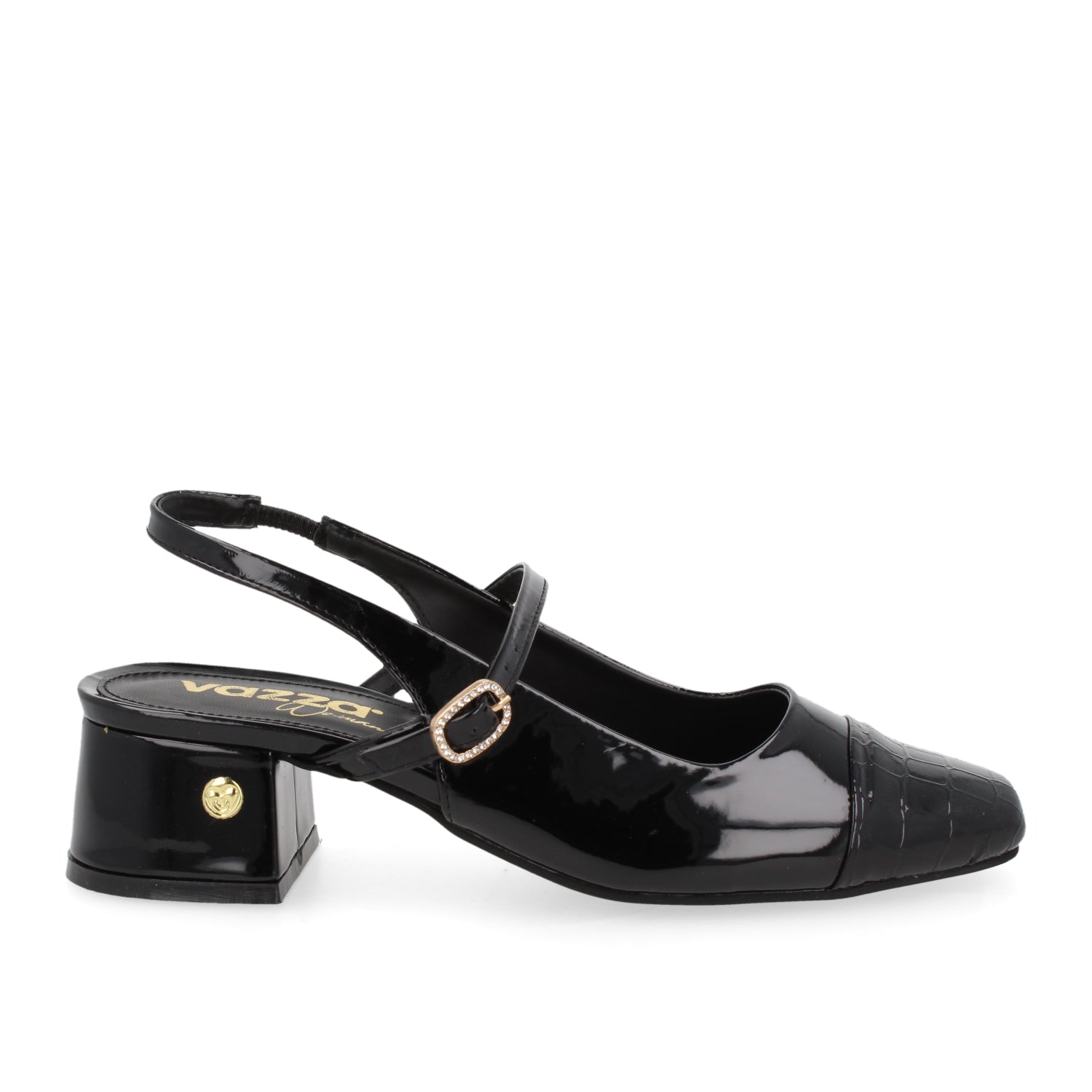 Ballerina Casual Vazza color Negro para Mujer