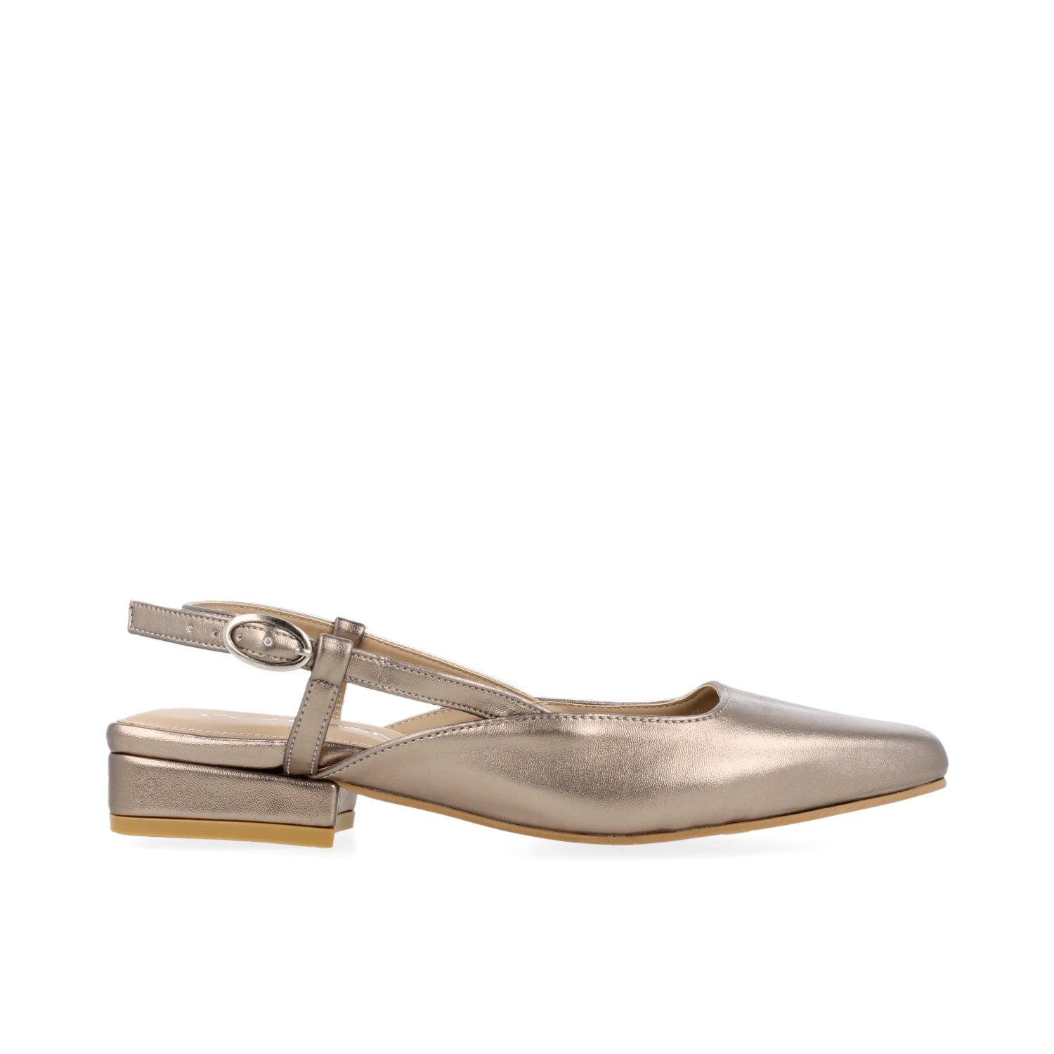 Ballerina Casual Tropicana color Inox para Mujer