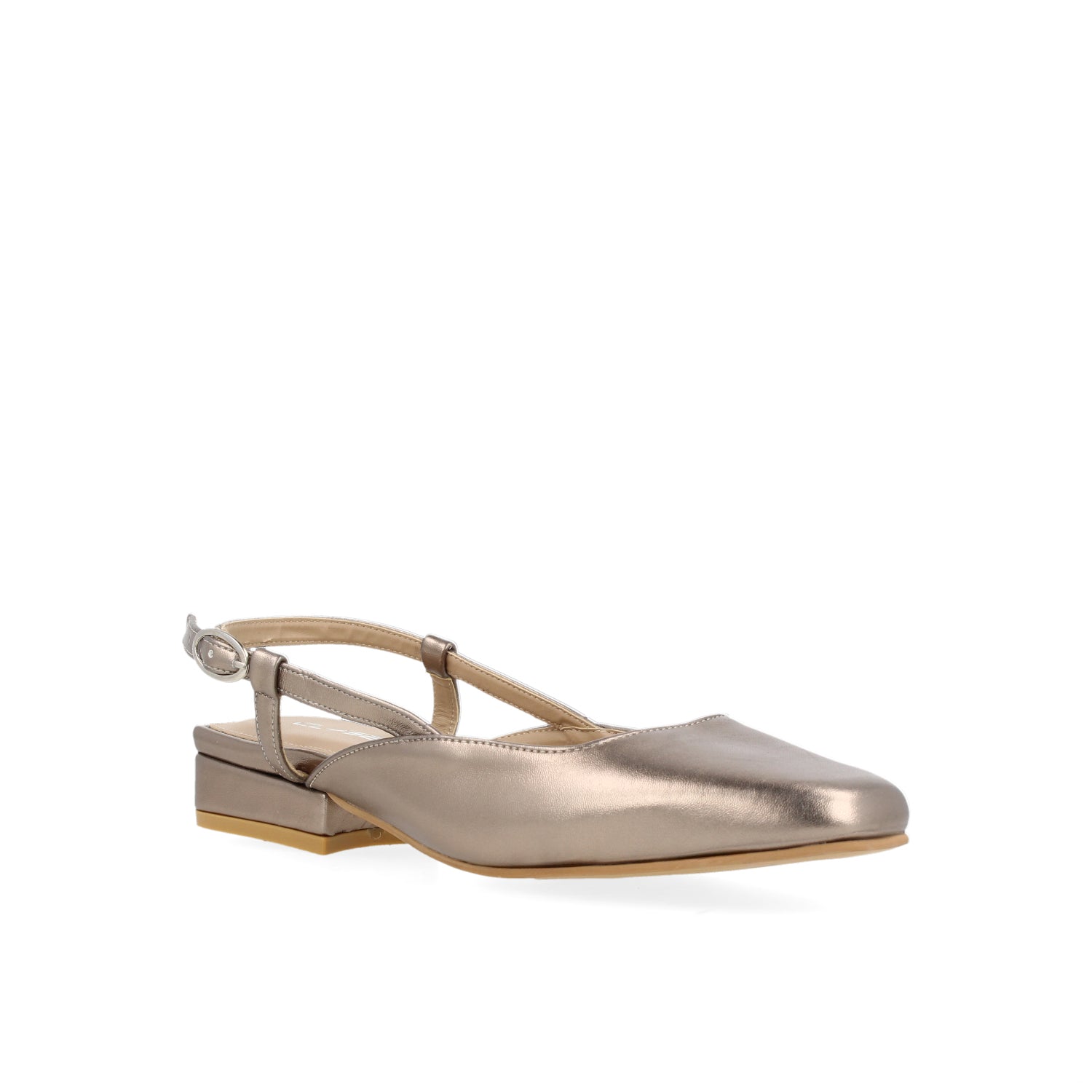 Ballerina Casual Tropicana color Inox para Mujer