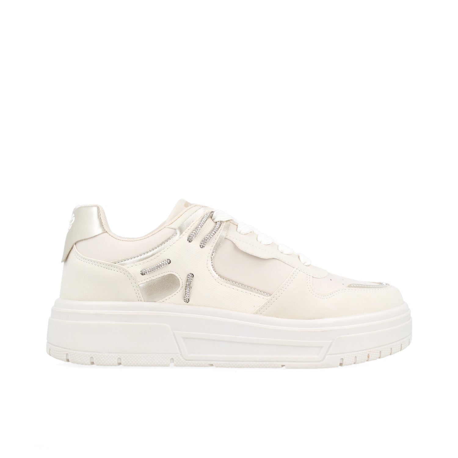 Tenis Urbano Tropicana color Blanco con Rosa para Mujer