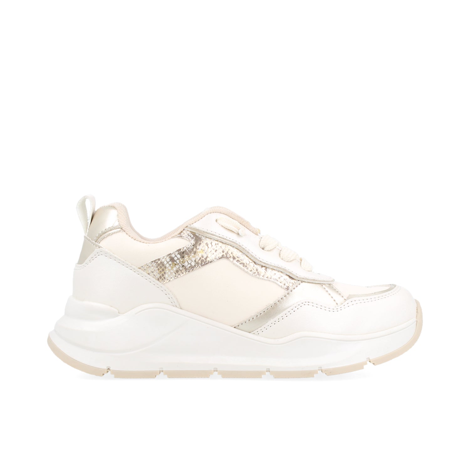 Tenis Urbano Tropicana color Latte para Mujer