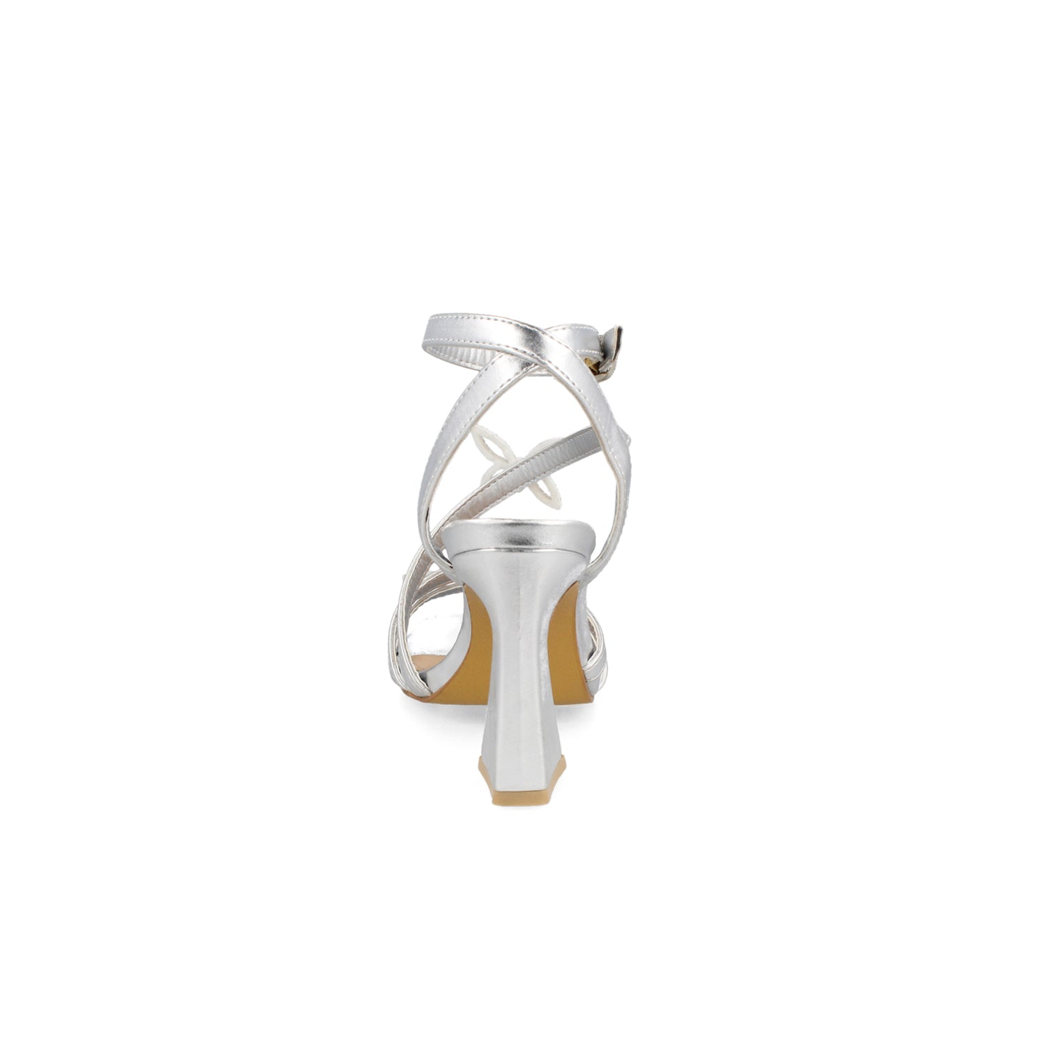 Zapatilla de Fiesta Vazza color Plata para Mujer