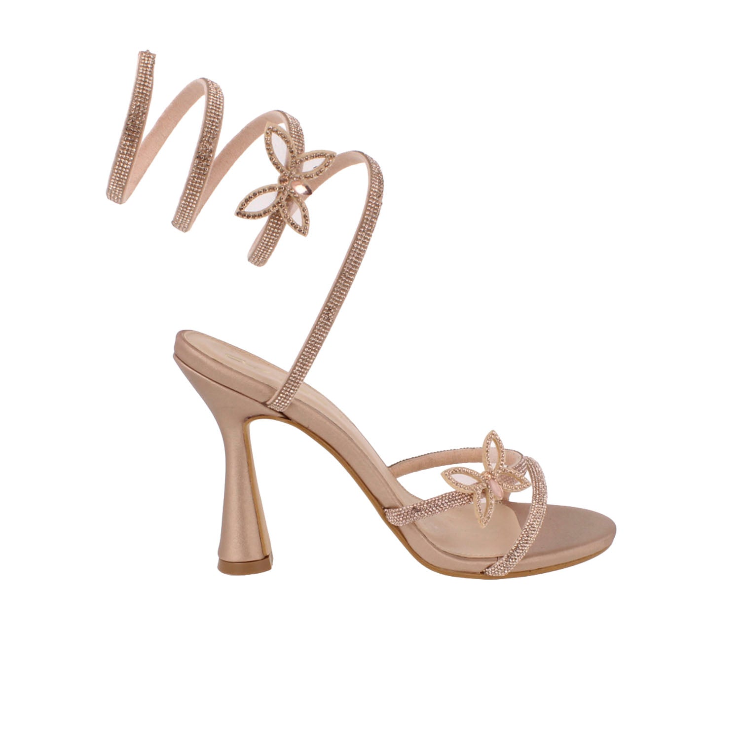 Zapatilla de Fiesta Vazza color Oro para Mujer