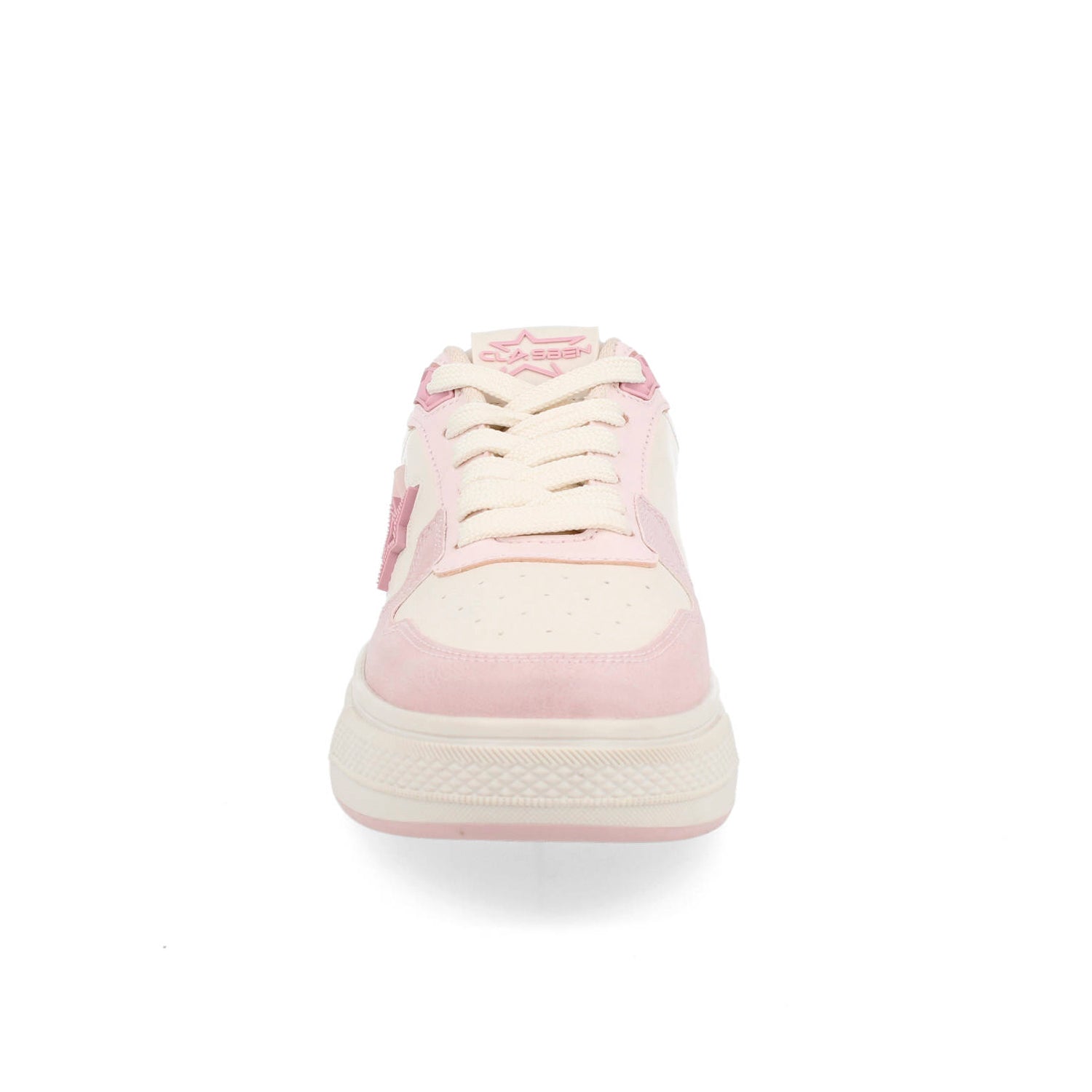 Tenis Urbano Vazza color Latte con Rosa para Mujer