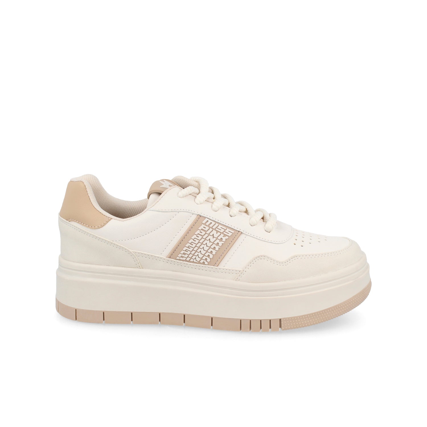 Tenis Urbano Vazza color Latte para Mujer
