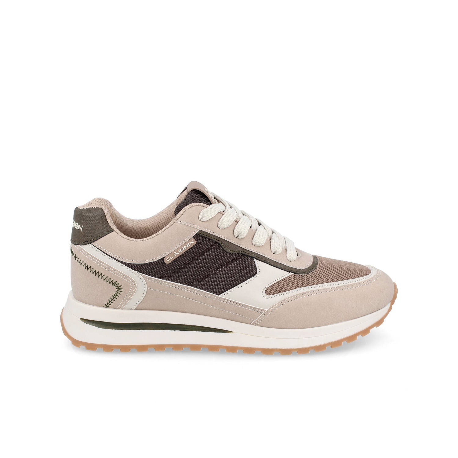 Tenis Urbano Clasben color Beige para Hombre