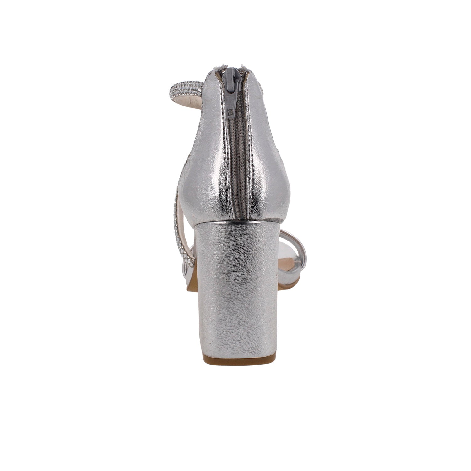 Zapatilla de Fiesta Vazza color Plata para Mujer