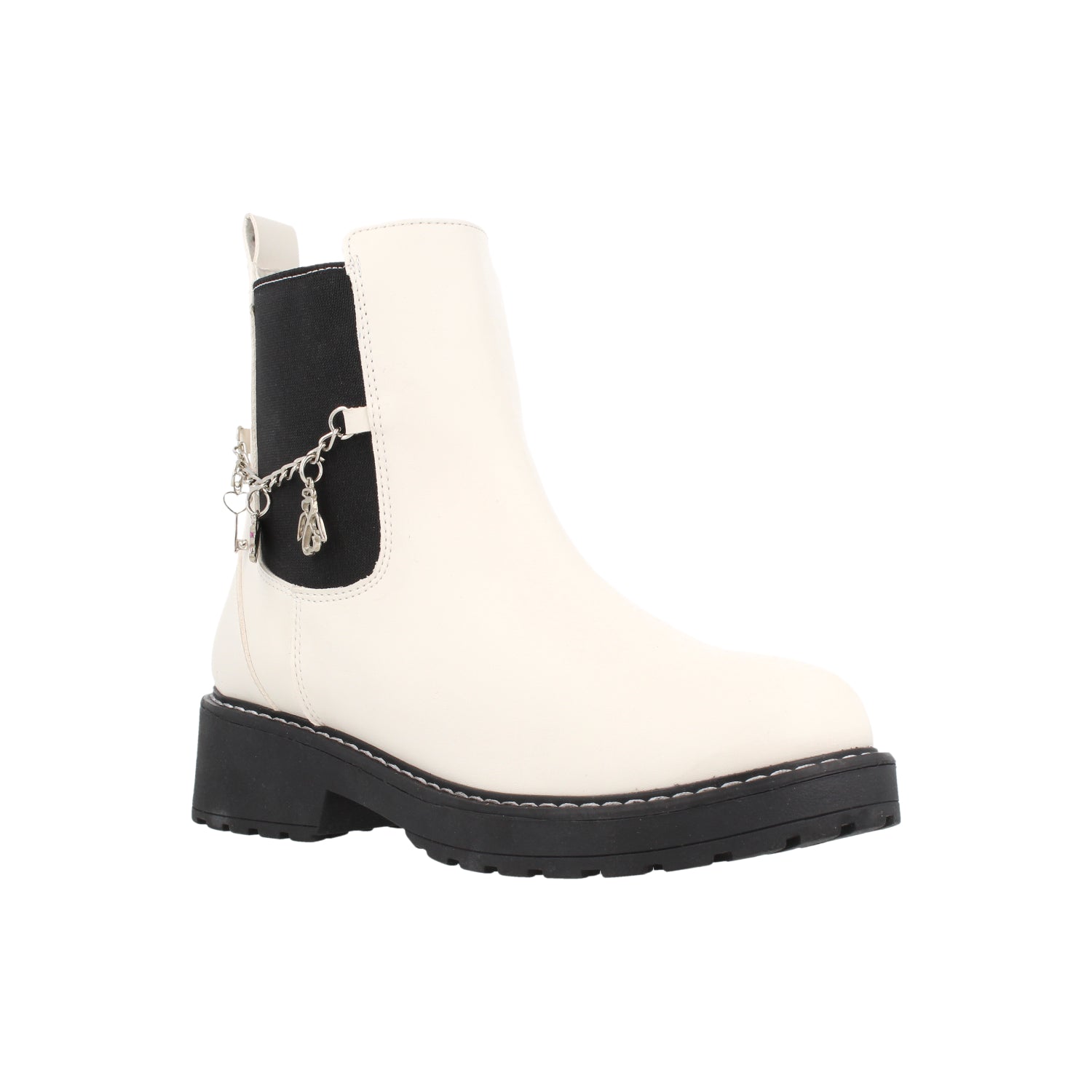 Botin Casual Tropicana color Latte para Junior Niña