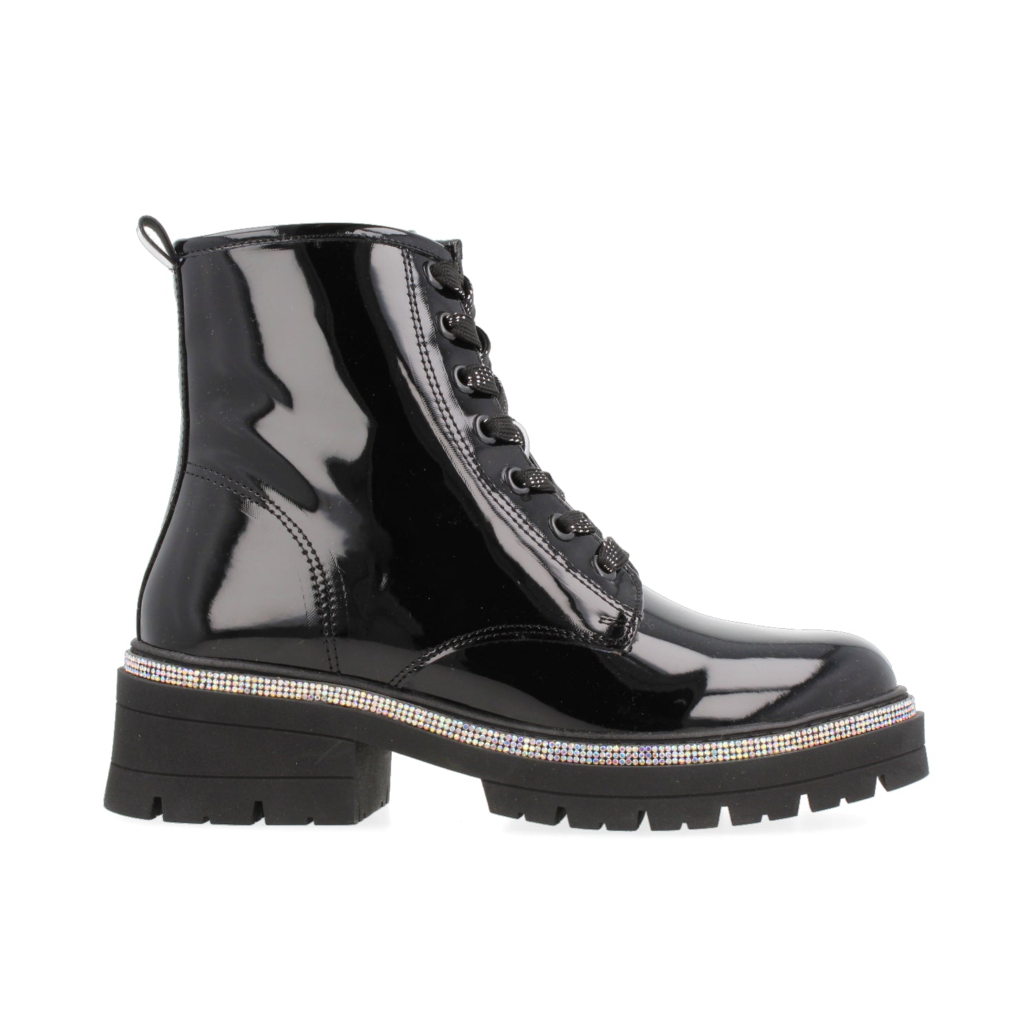 Botin Casual Tropicana color Negro para Junior Niña